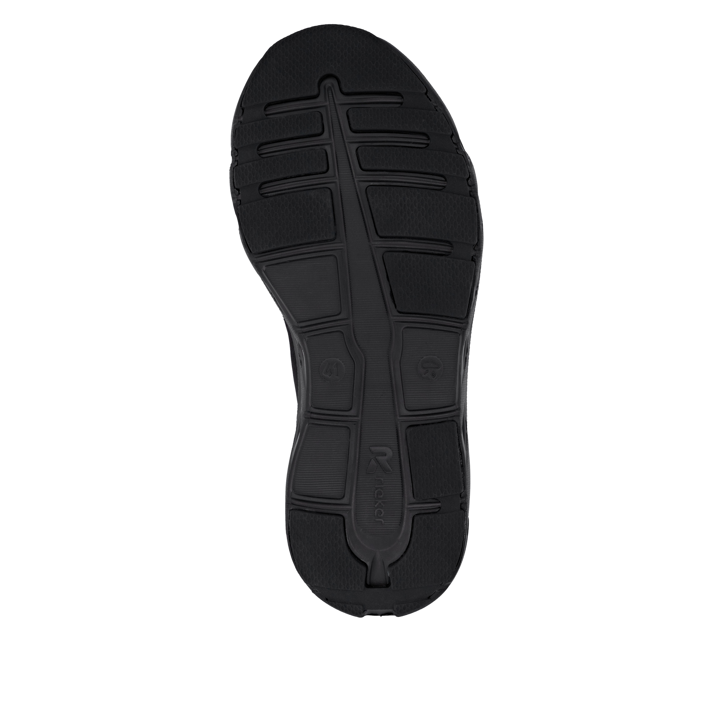RIEKER Sport Slip-On Sneaker, Freizeitsneaker, Halbschuh, Schlupfschuh mit gepolstertem Schaftrand