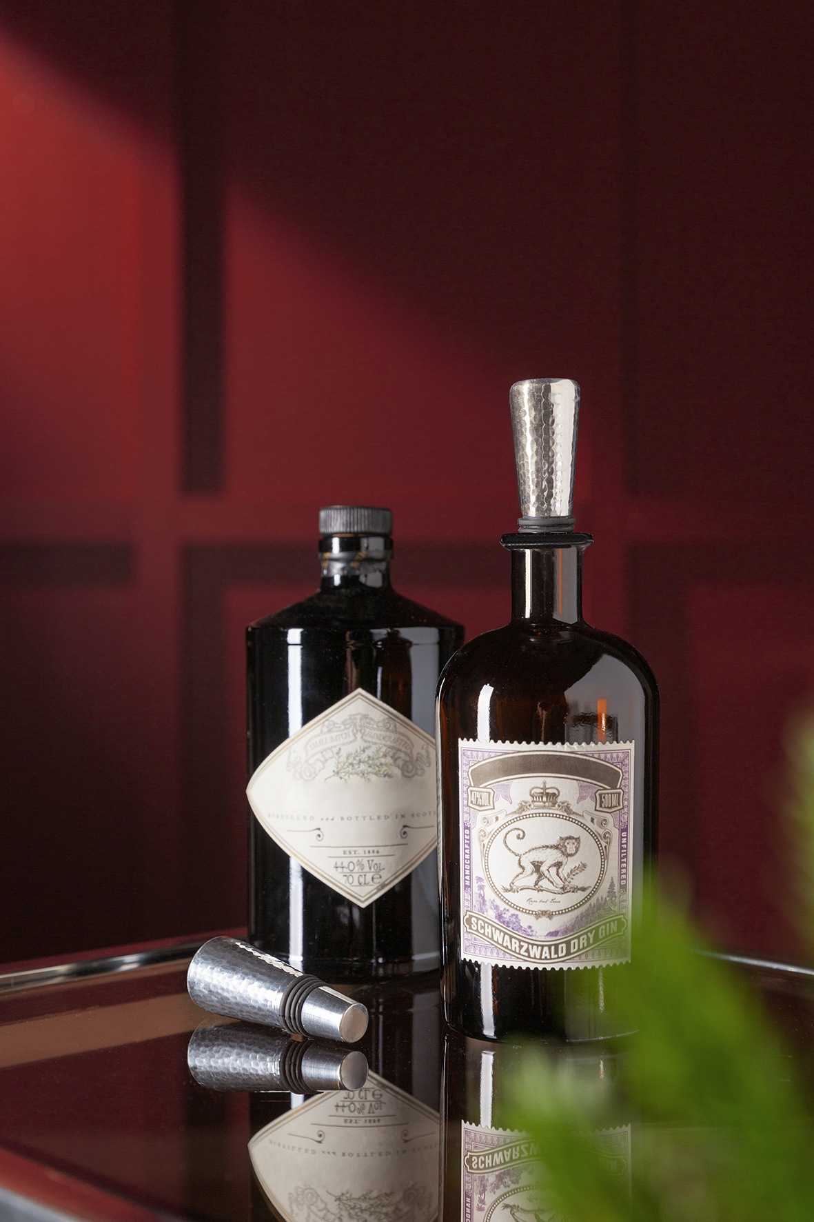 Fink Flaschenverschluss "NASSAU, aus Edelstahl, mit feiner Hammerschlagstru günstig online kaufen