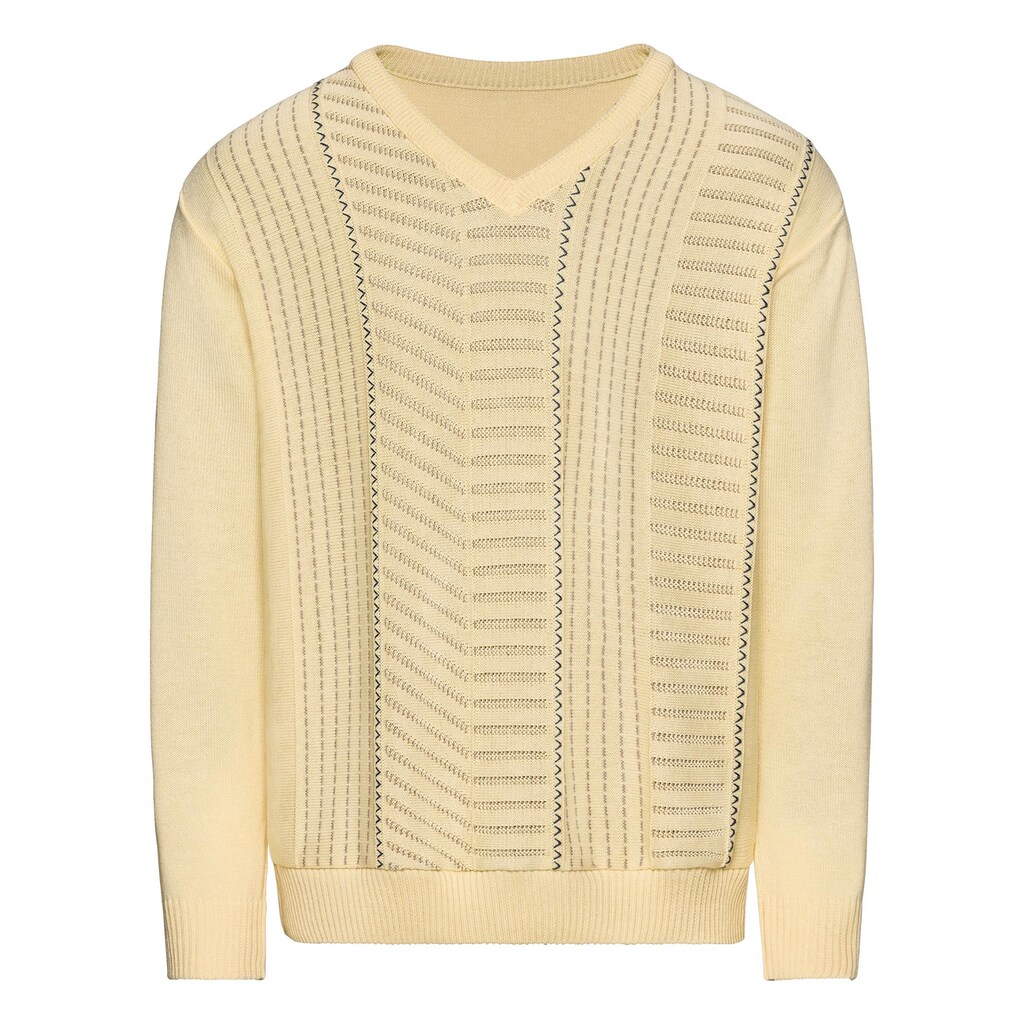 Classic V-Ausschnitt-Pullover »Pullover«