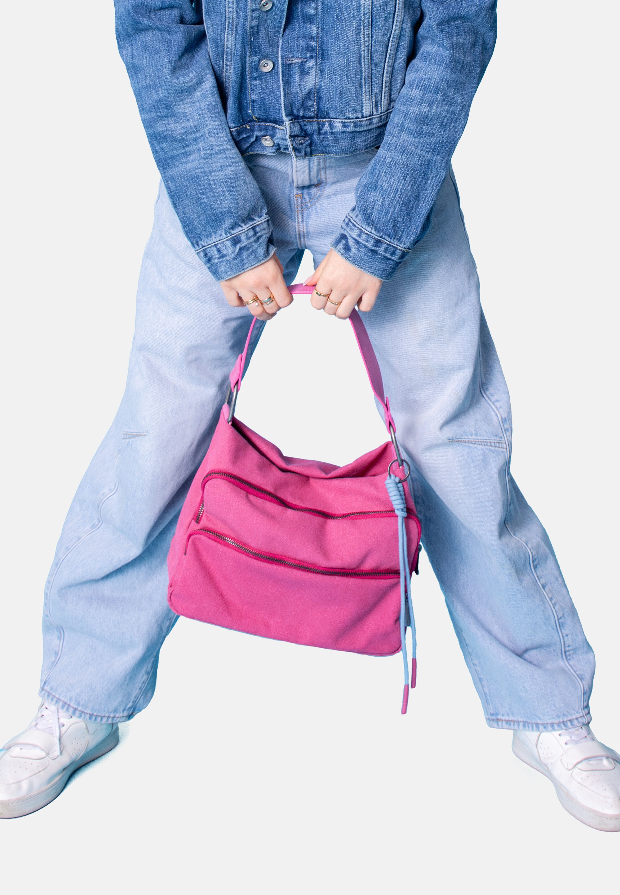 Fritzi aus Preußen Schultertasche »Donny Hobo« mit Reißverschlüssen