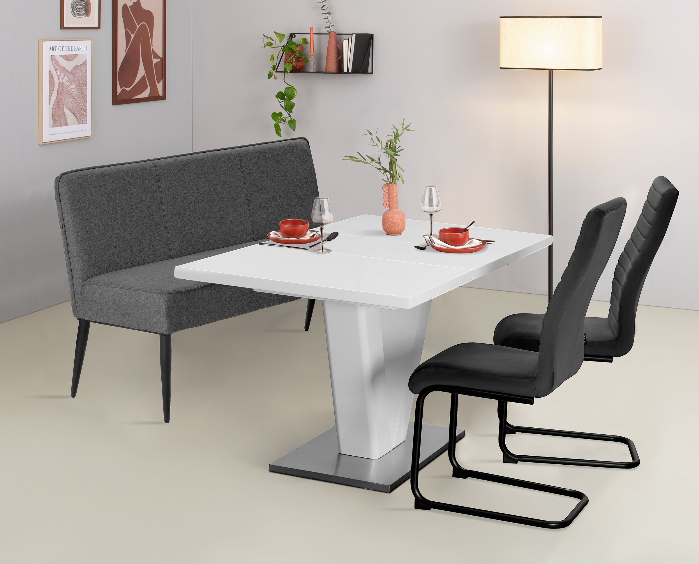 OTTO home Polsterbank "Lenzrose," Esszimmerbank, Bank, mit Taschenfederkern günstig online kaufen