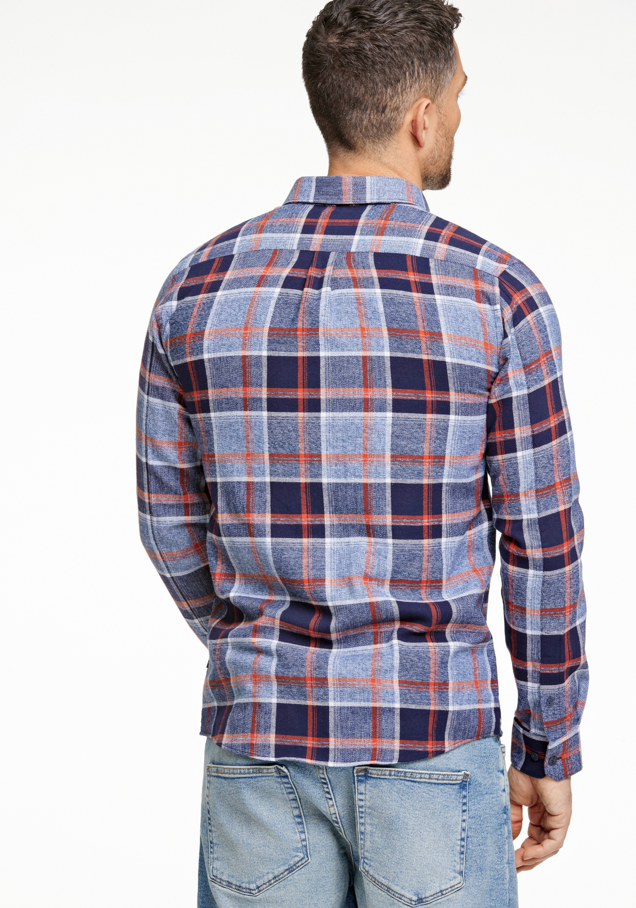 LINDBERGH Flanellhemd "Lindbergh Freizeithemd" günstig online kaufen