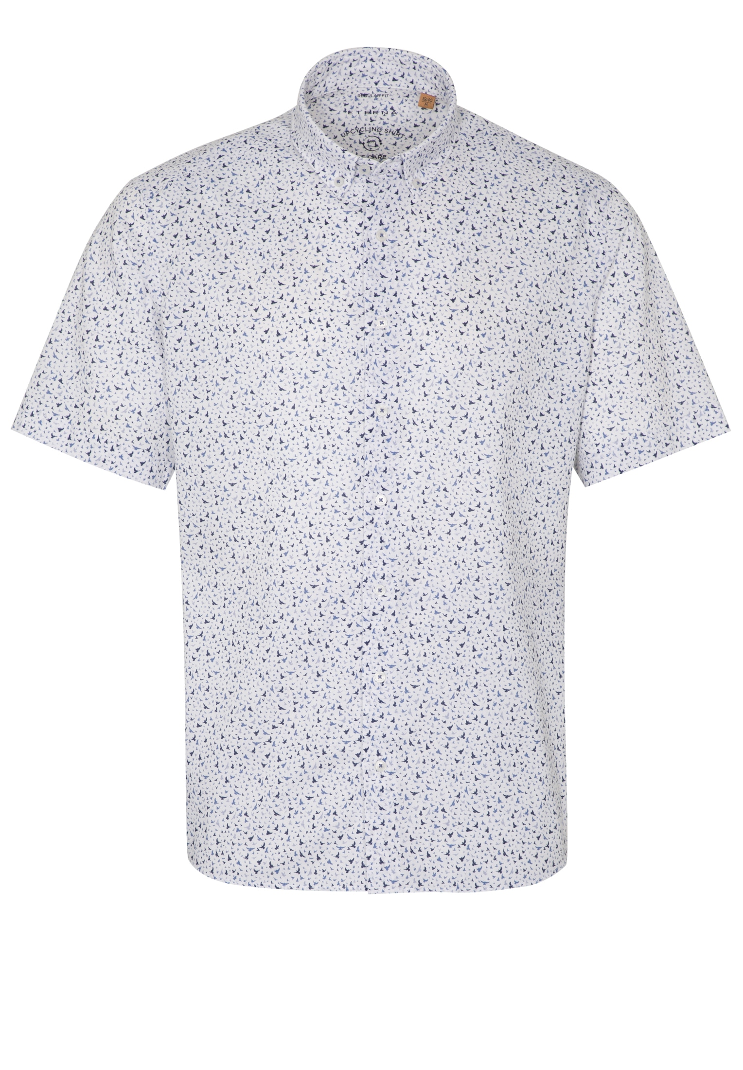 Eterna Kurzarmhemd »REGULAR FIT« EASY IRON (bügelleicht)