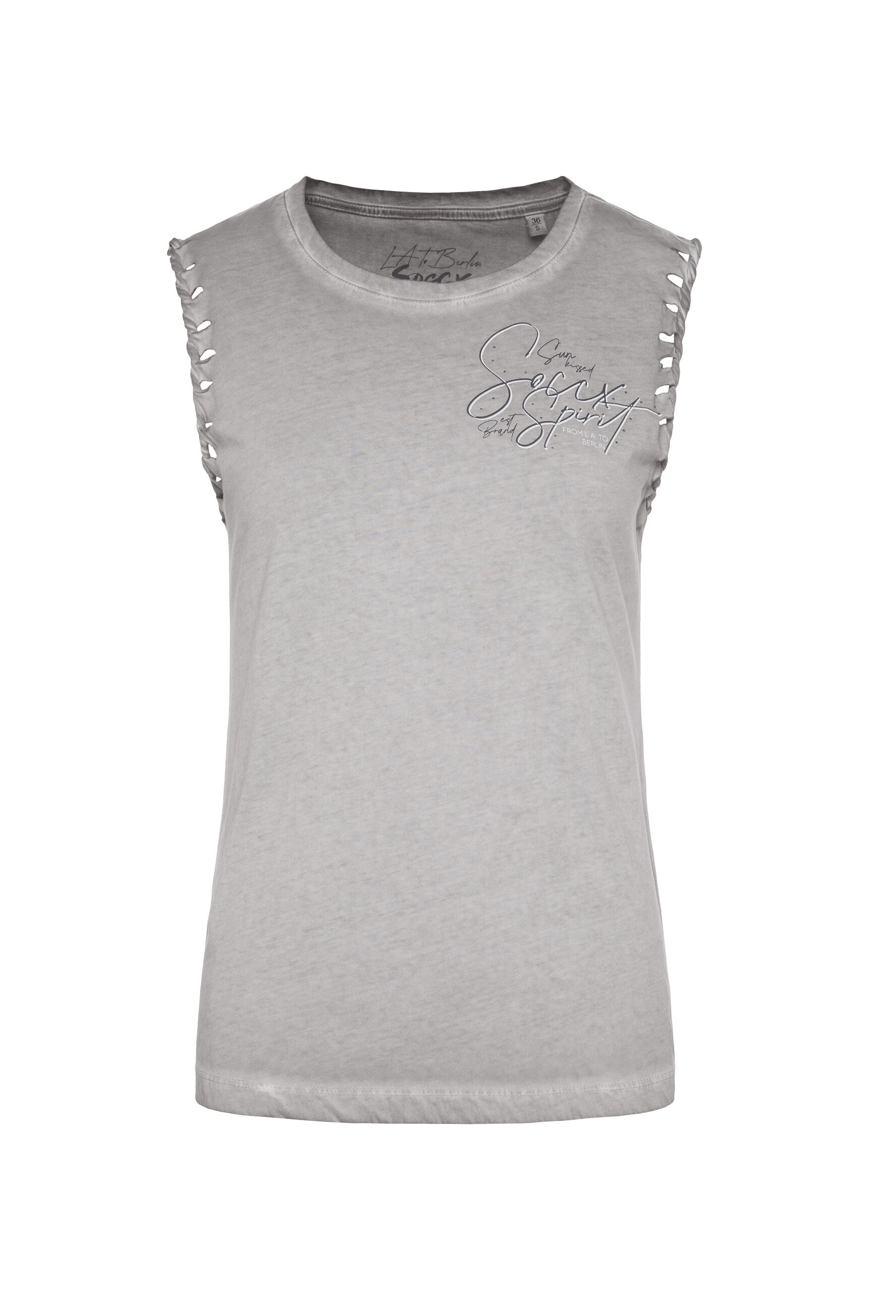 SOCCX Tanktop, aus Baumwolle günstig online kaufen