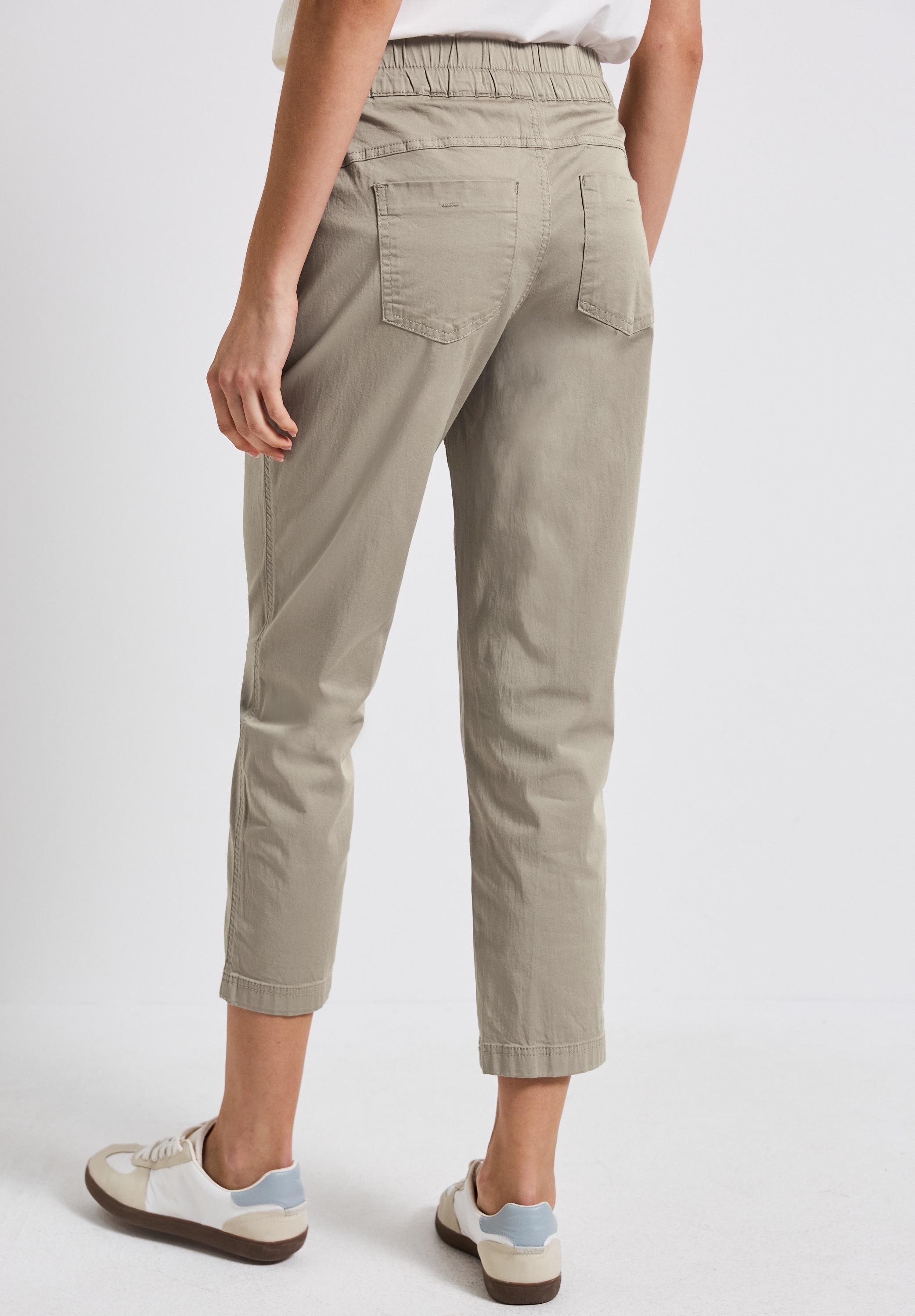 STREET ONE Röhrenhose mit Elastikbund günstig online kaufen