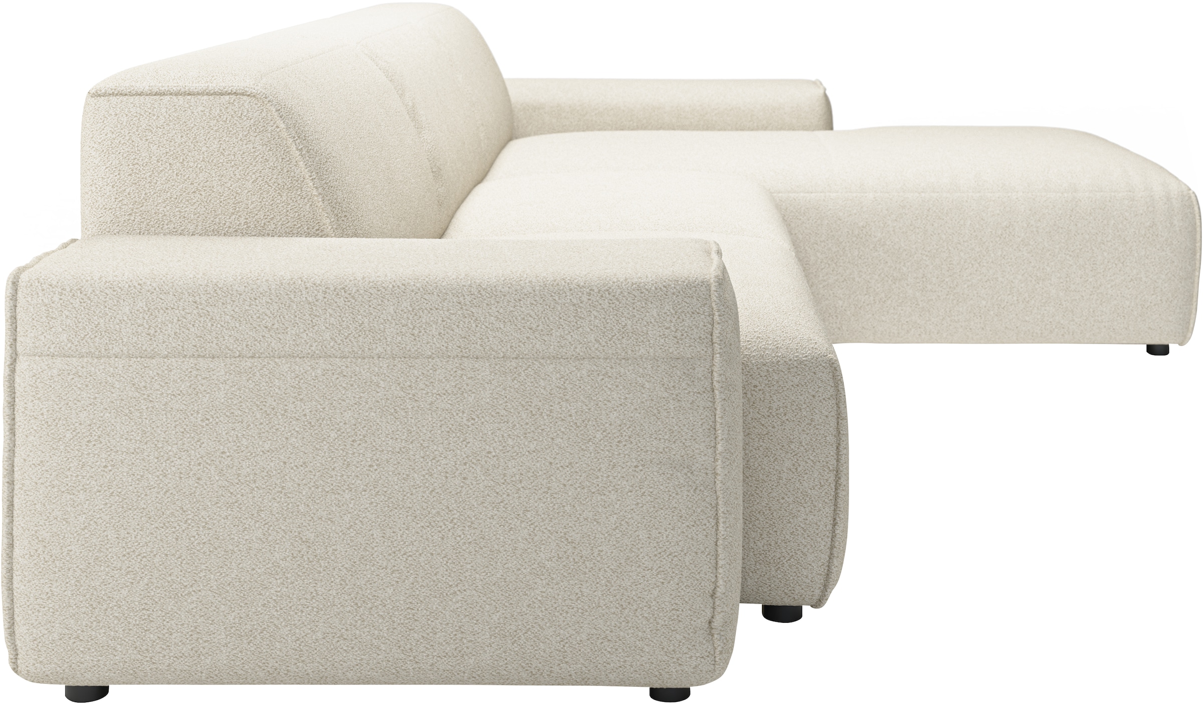 andas Ecksofa »Glimminge auch in Breitcord, Feincord, Bouclé + Easy care-Bezug«, L-Form, Breite 294, Zierkissen