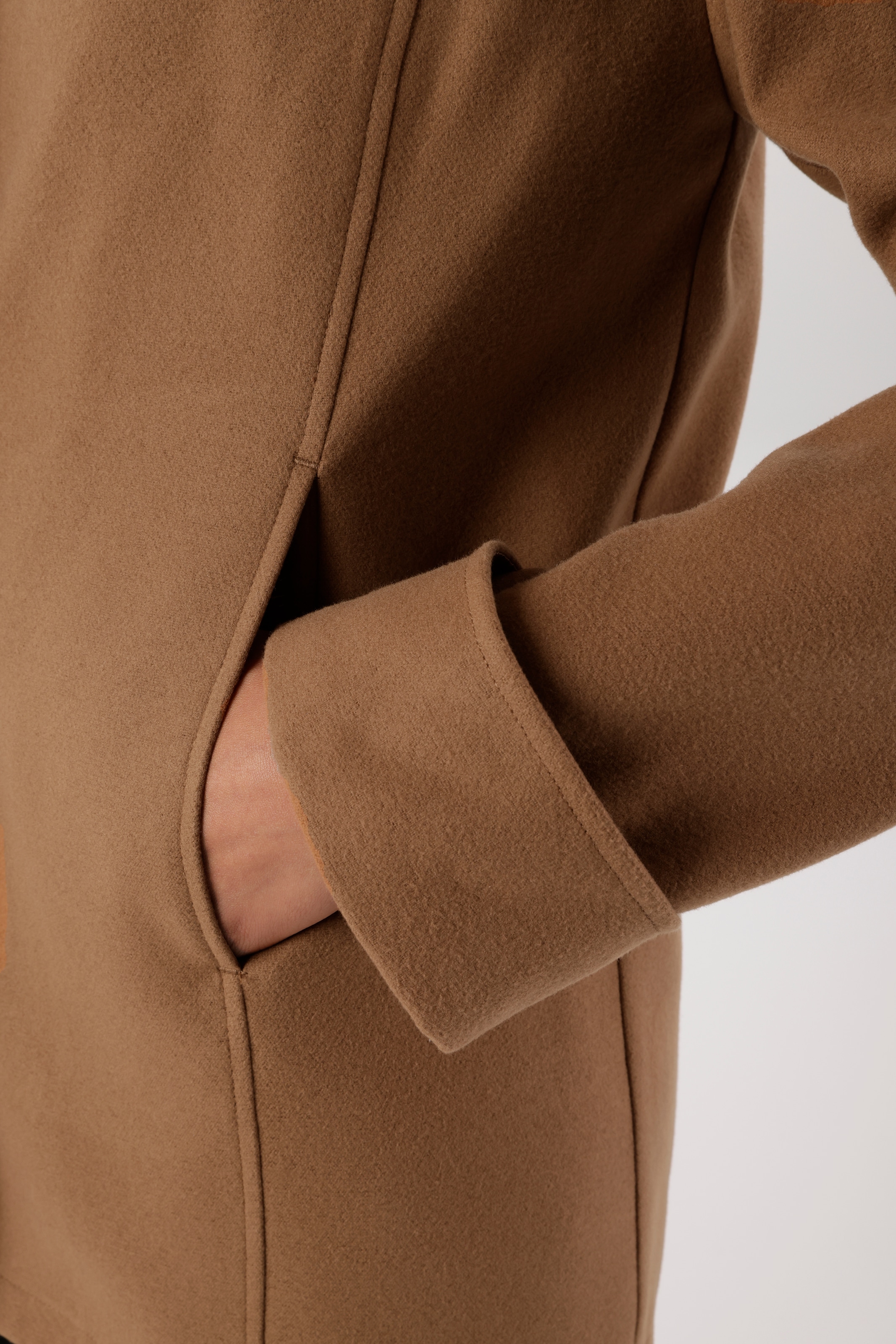 Aniston SELECTED Outdoorjacke weiches, trageangenehmes Wildlederimitat - NEUE KOLLEKTION