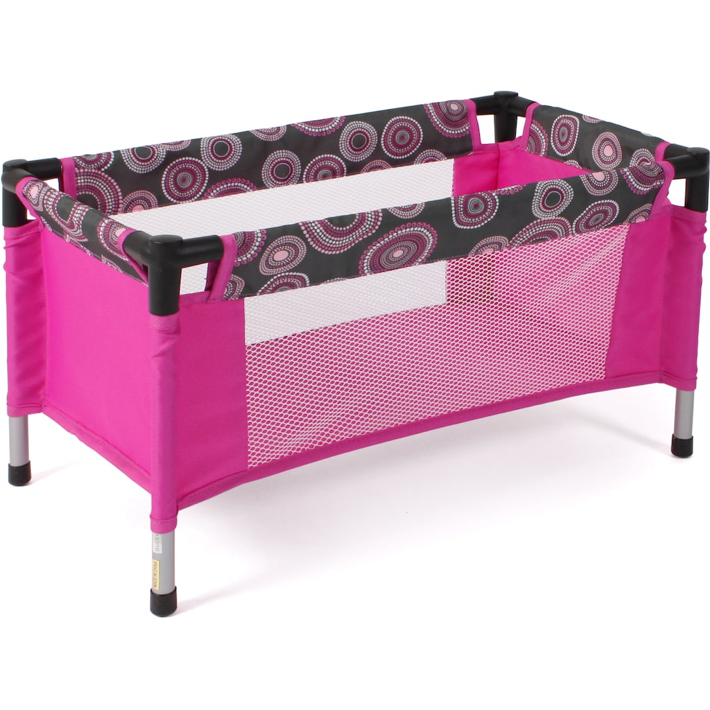 CHIC2000 Puppenbett »Puppen-Reisebett, Hot Pink«