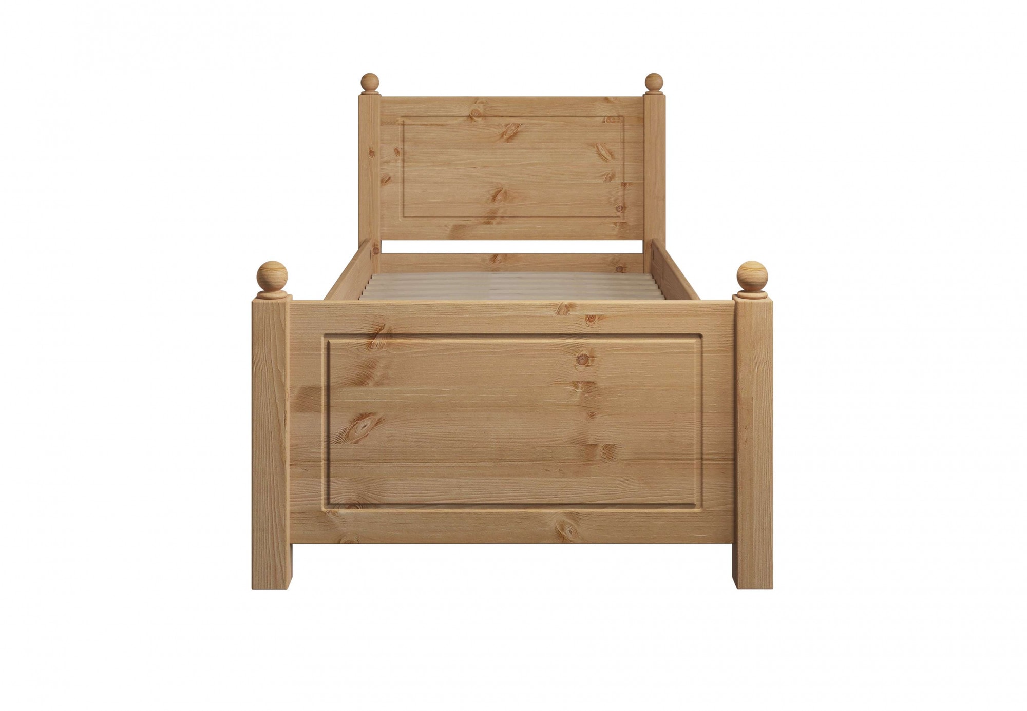 Home affaire Massivholzbett »Mila, hohe Belastbarkeit Jugendbett,! FSC® zertifiziertes Massivholz«, (Breite/Belastbarkeit 180cm/220 KG, 140cm/180 KG, 90cm/=120 KG), aus massiver Kiefer, inklusive Lattenrost
