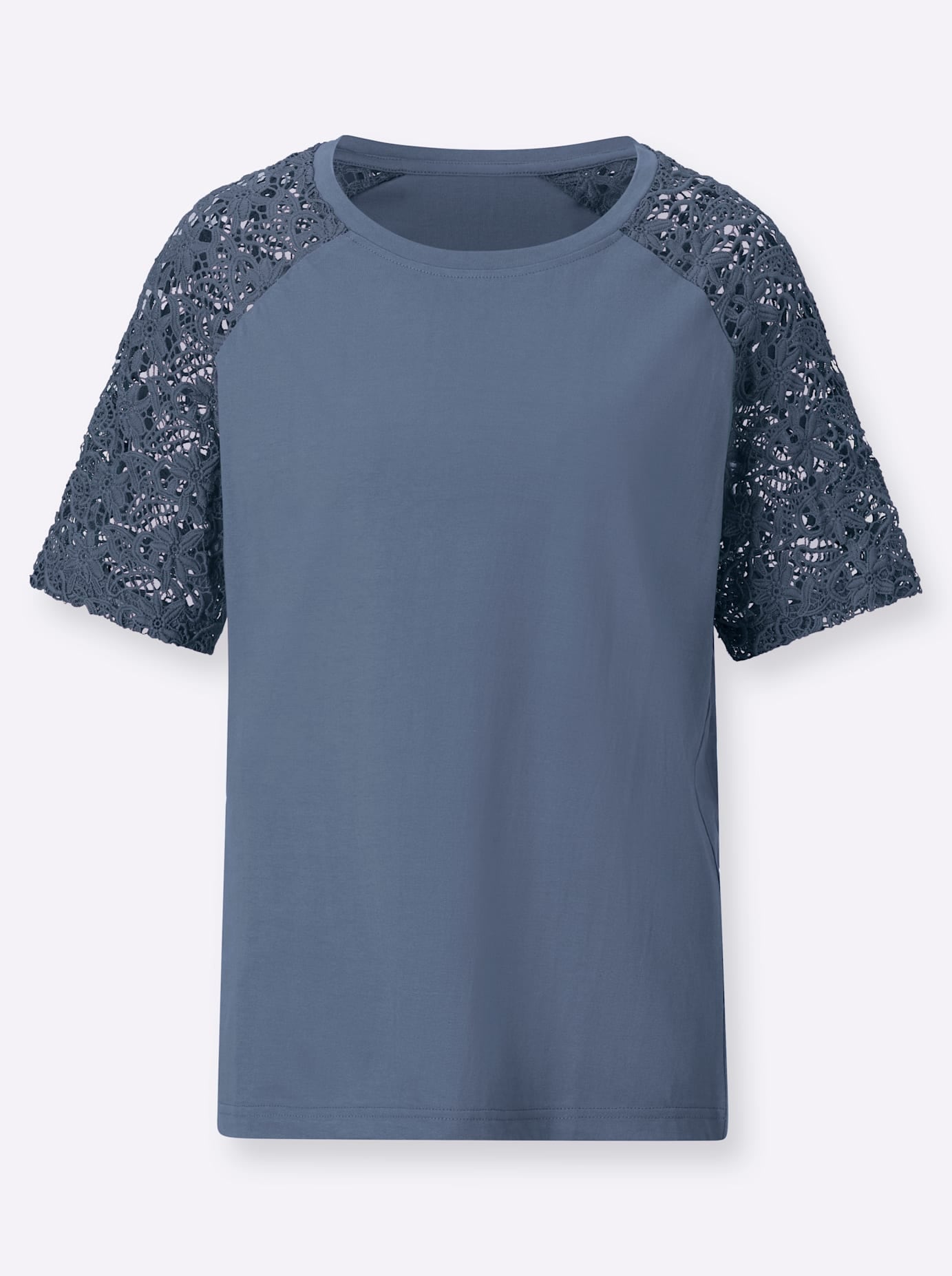 Spitzenshirt »Spitzenshirt«, (1 tlg.)