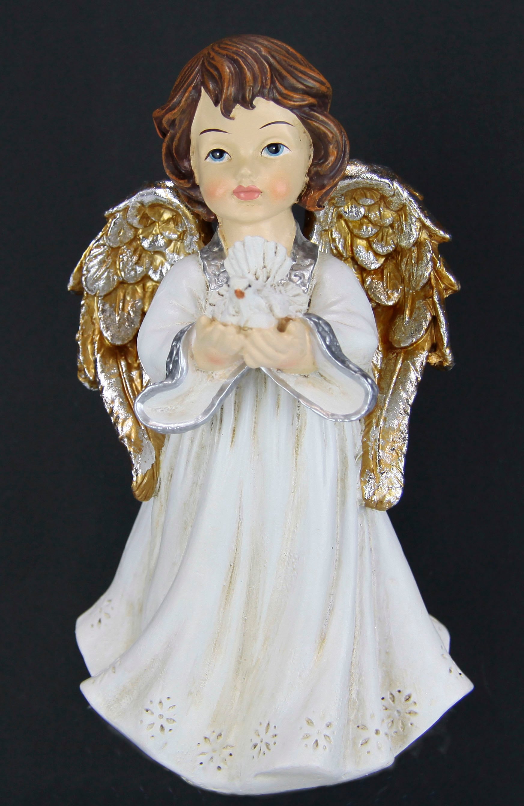 Dekofigur, 3er mit bestellen BAUR »Engel«, Set Engelfigur I.GE.A. | Dekoengel Blumen,