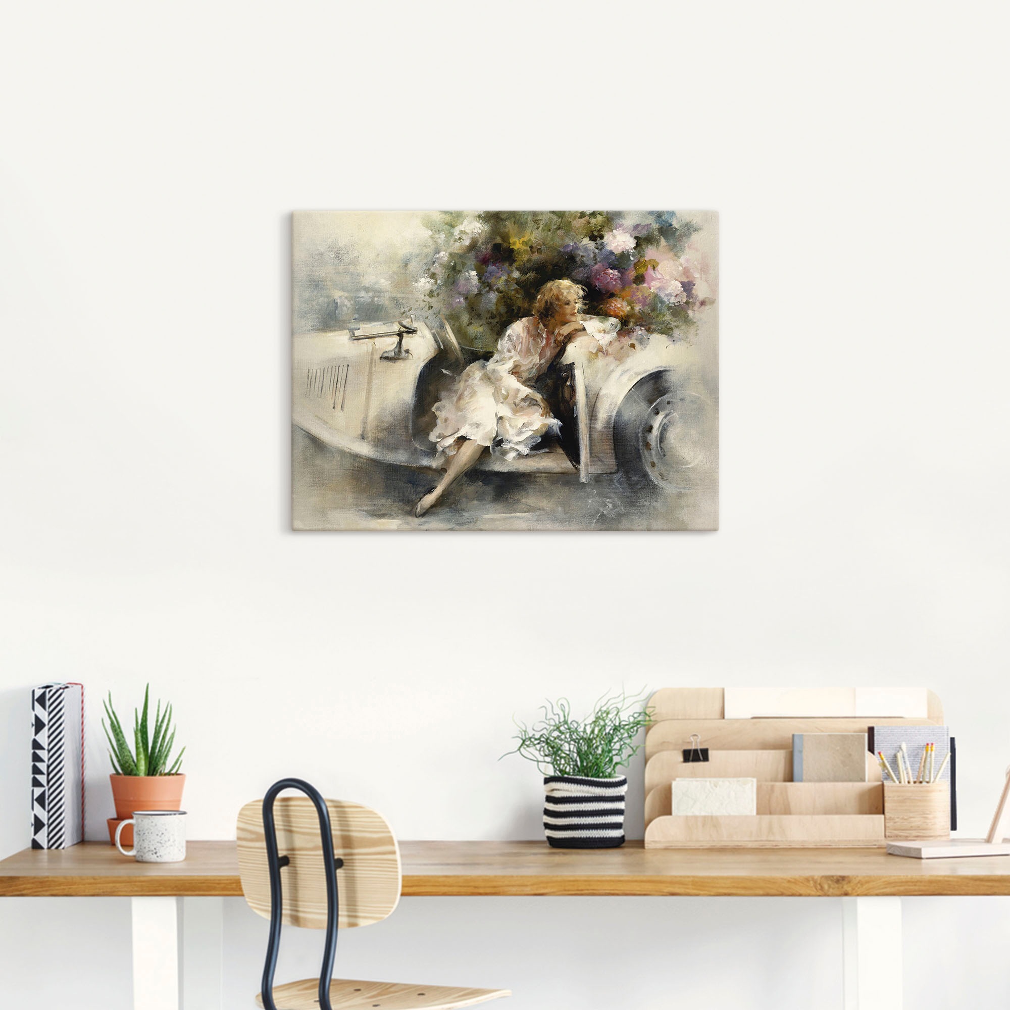 Artland Wandbild "Tagträumer" Frau 1 Stk. tlg. als Leinwandbild, Poster in günstig online kaufen