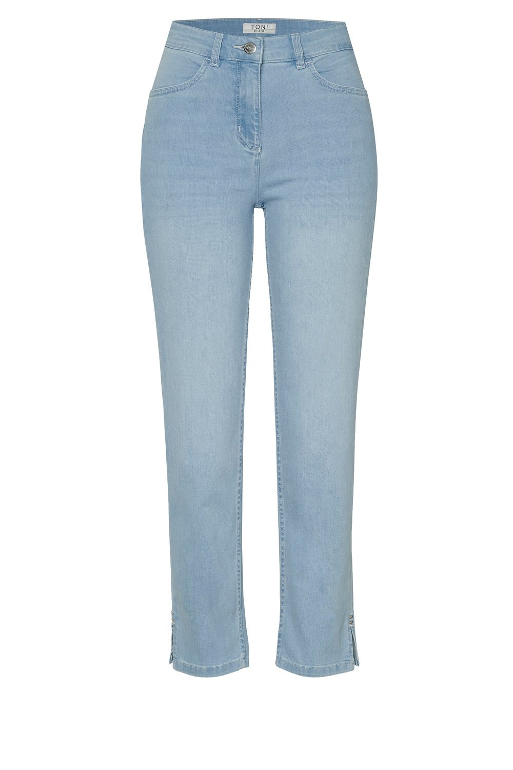 TONI 7/8-Jeans, geschlitzt, mit Stretch