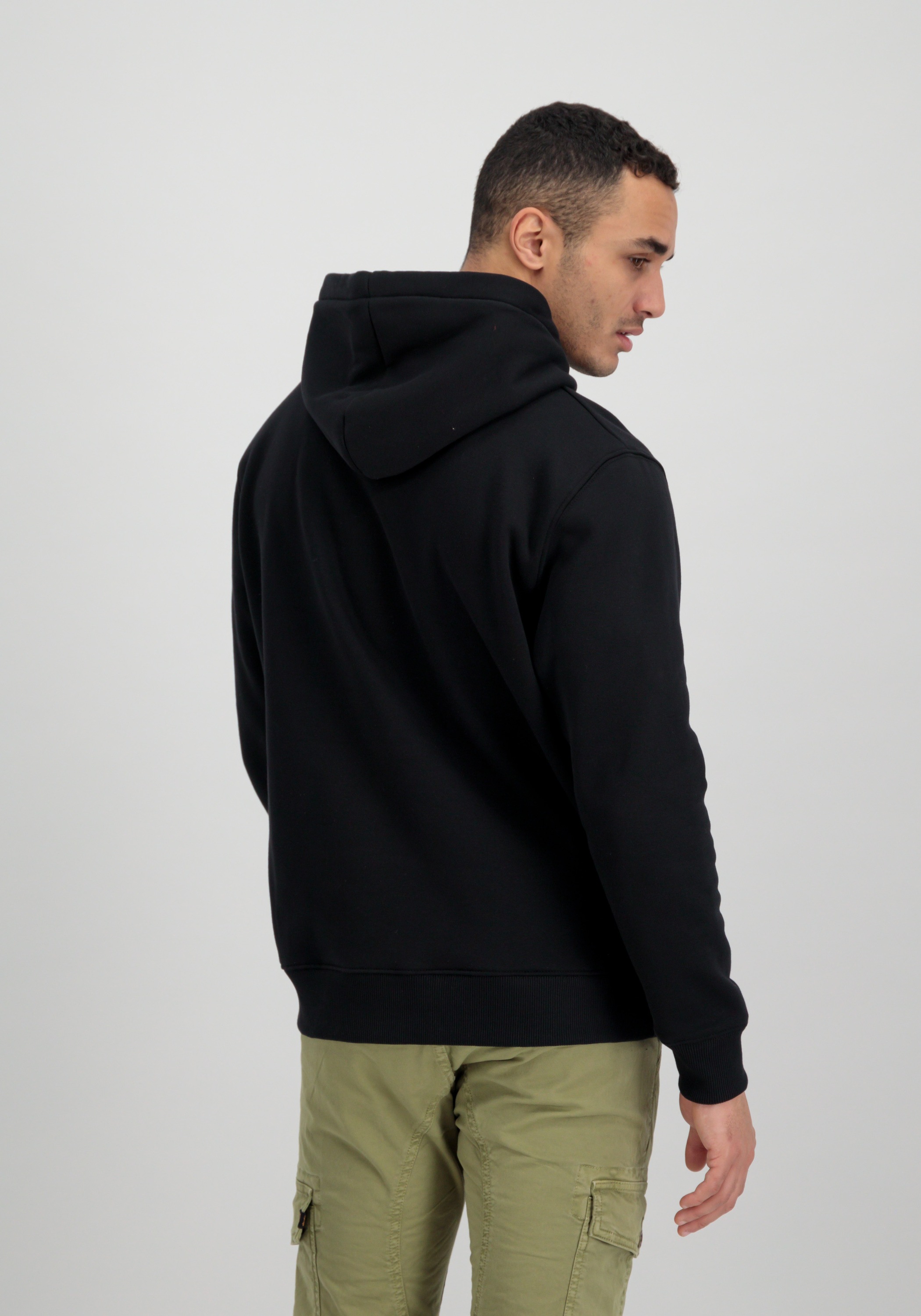 Alpha Industries Hoodie »Alpha Industries Men - Hoodies Basic Hoodie Neon Print«