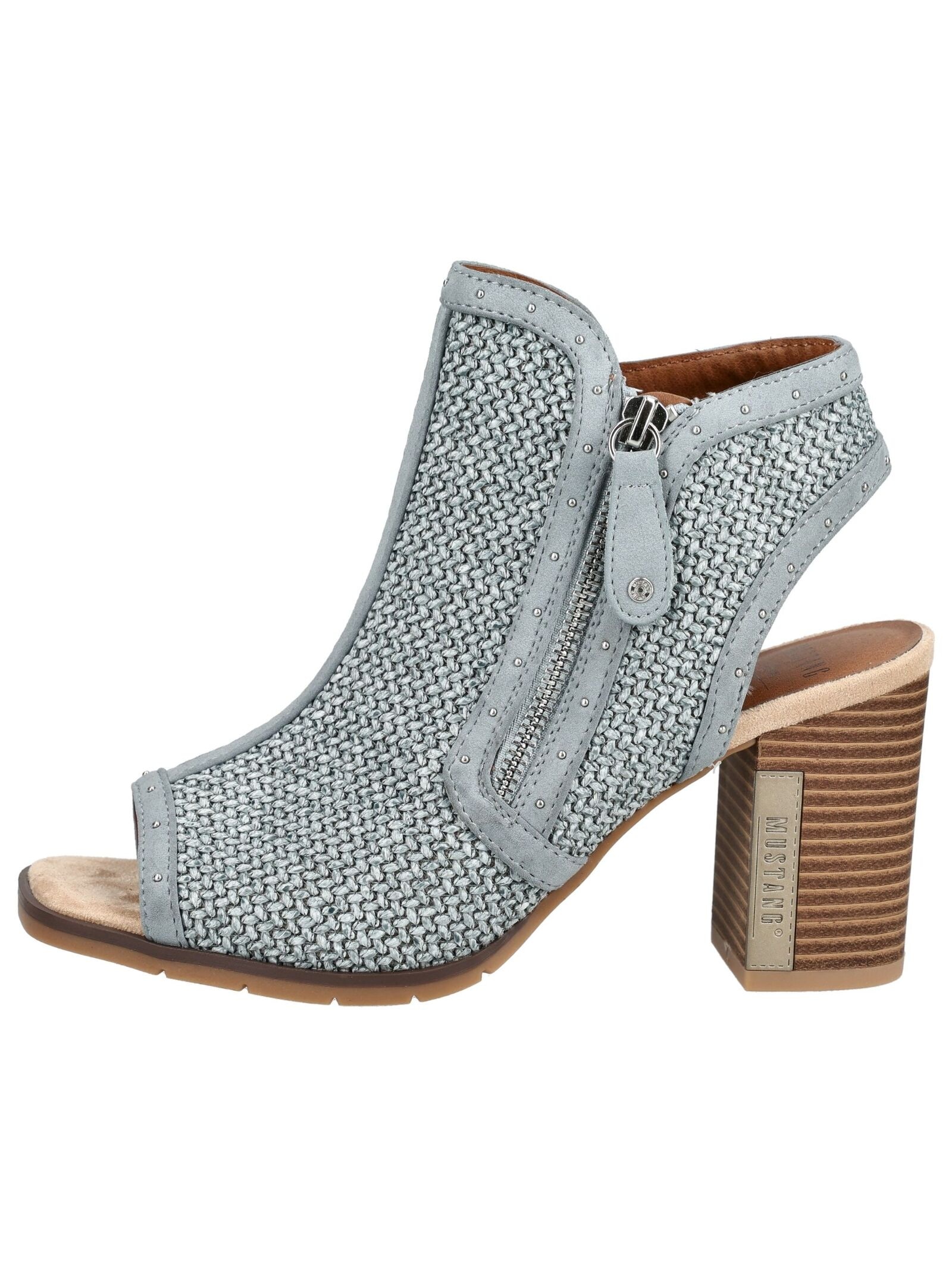 Mustang Shoes High-Heel-Sandalette »Mustang Shoes Sandalen Lederimitat/Textil«