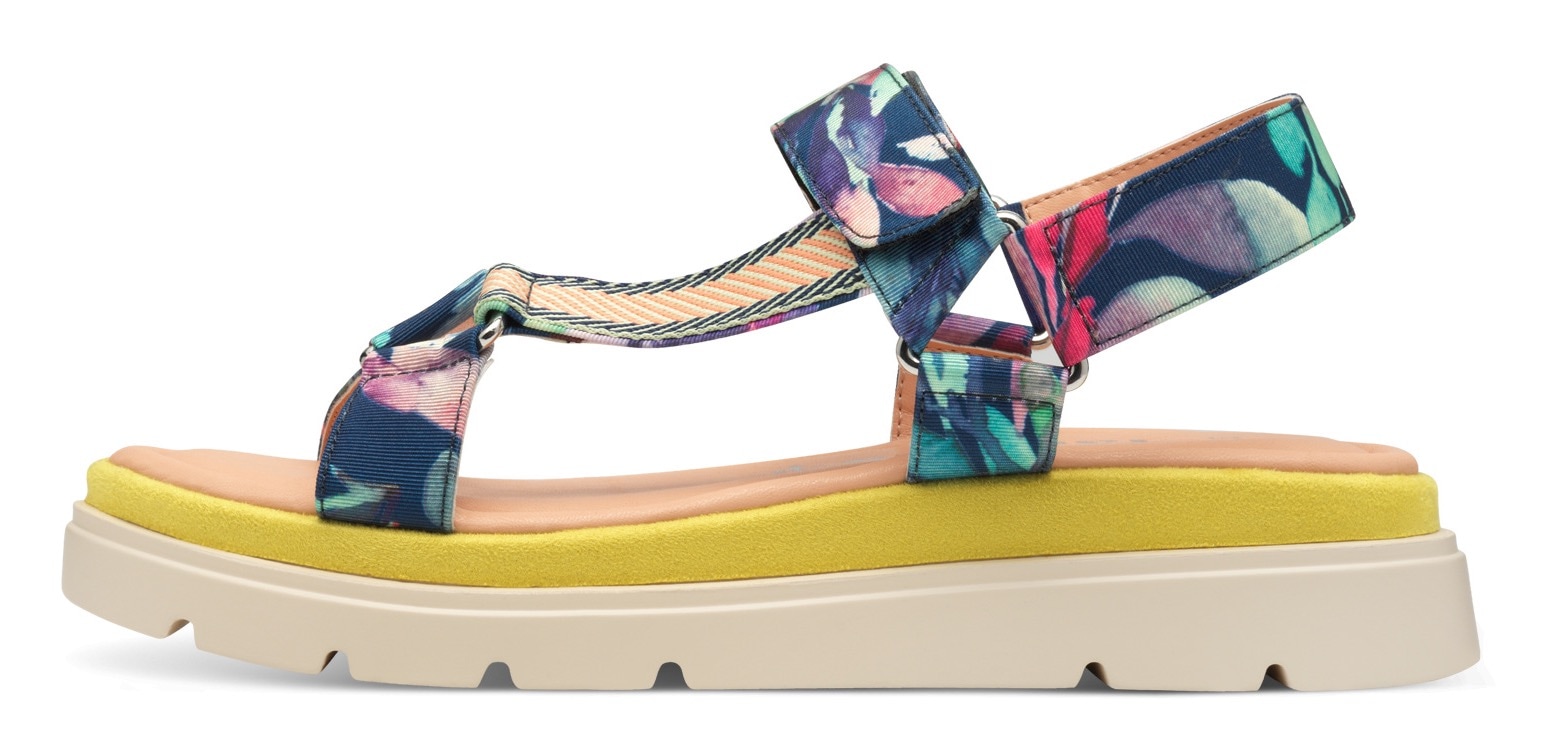 Tamaris Riemchensandale, Plateau, Sommerschuh, Sandalette mit Touch It-Ausstattung