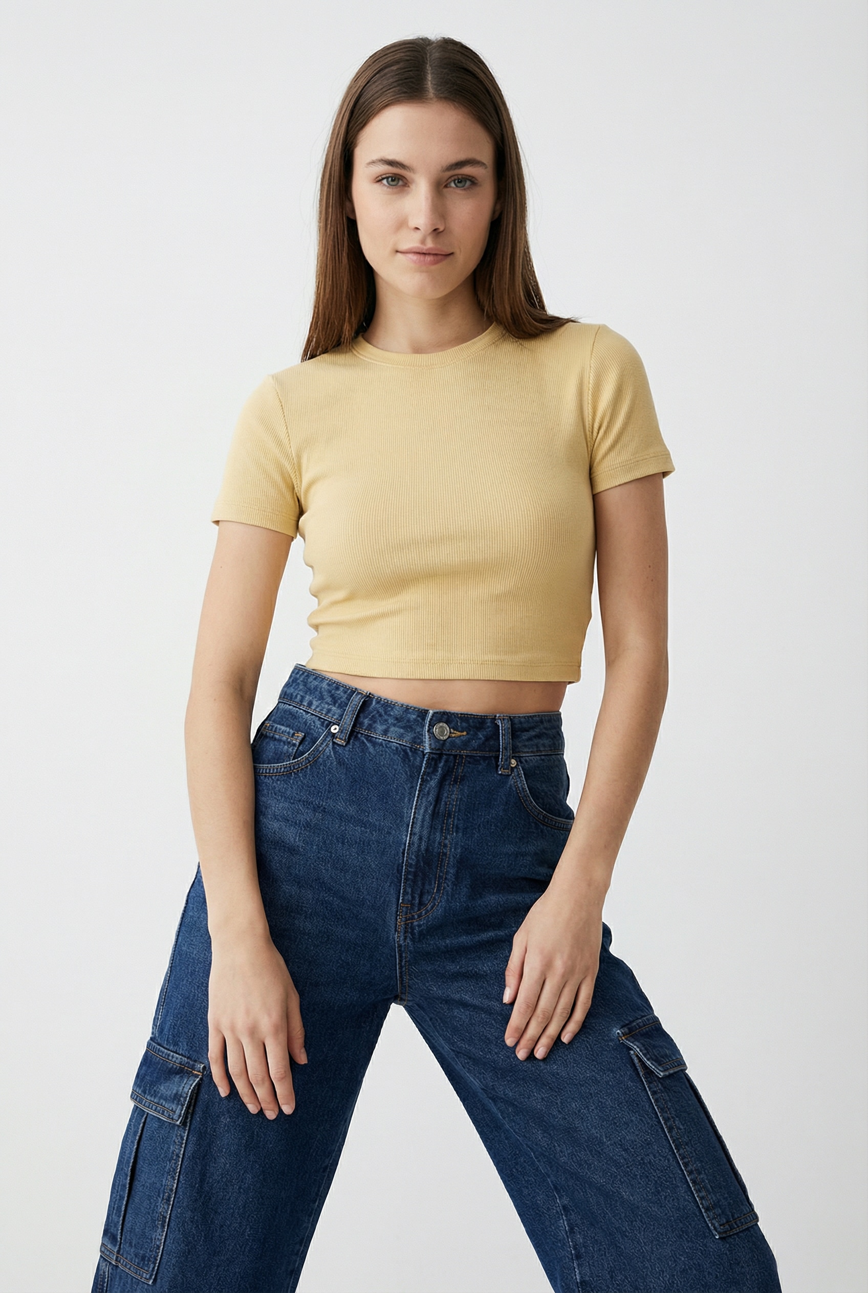 ONLY Kurzarmshirt "ONLBETTY S/S O-NECK SHORT TOP CC JRS" softe Jerseyqualit günstig online kaufen