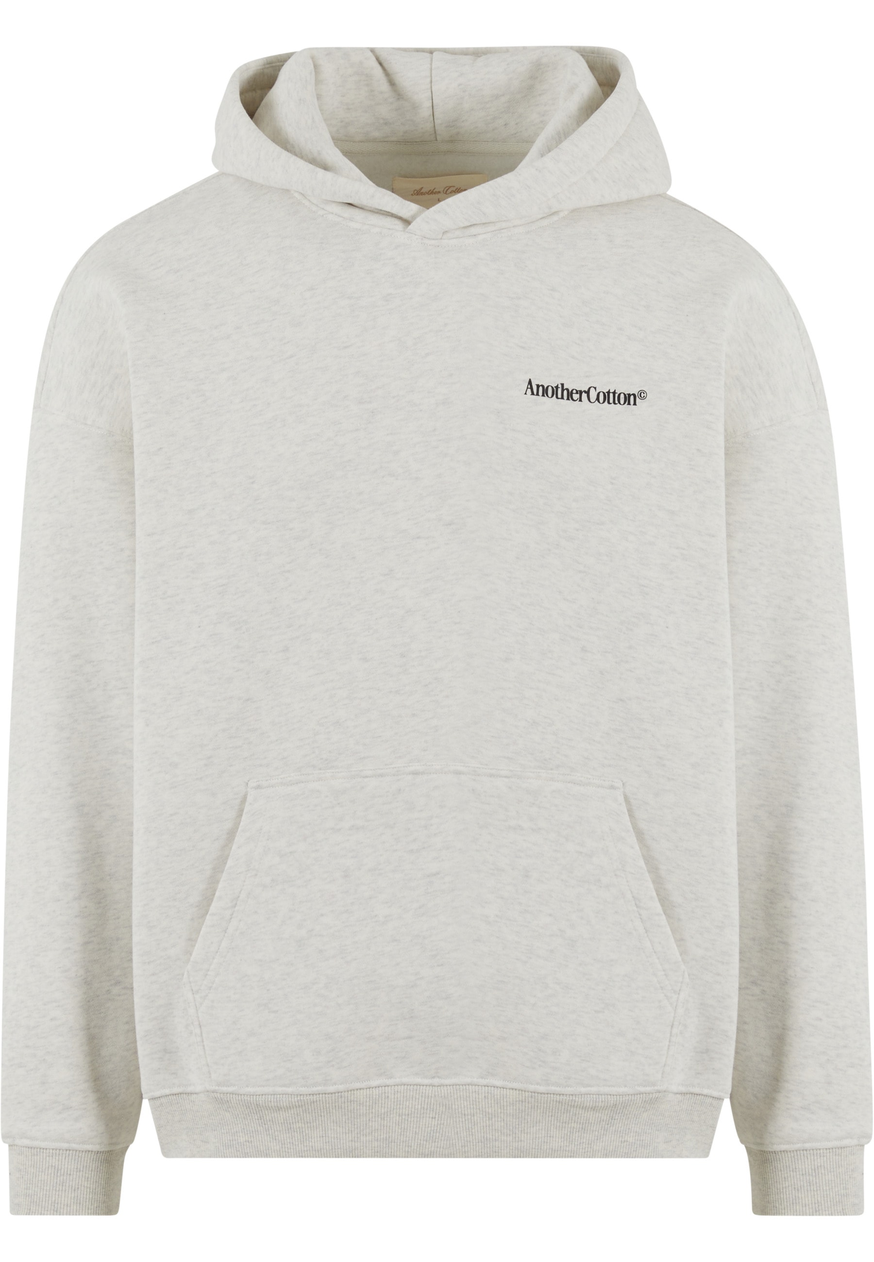 Another Cotton Lab Kapuzensweatshirt "Another Cotton Lab More Espresso Oversized Hoodie", 1