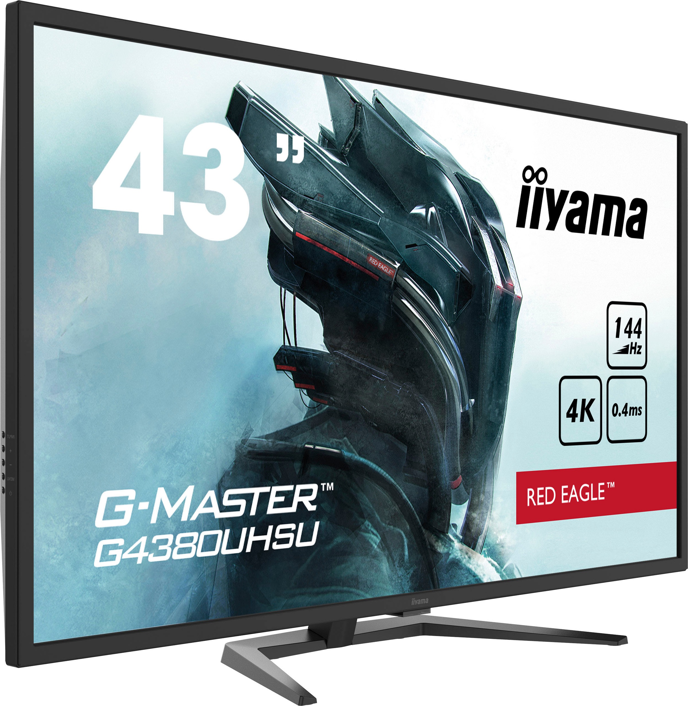 Iiyama LED-Monitor »G4380UHSU-B1«, 108 cm/42,5 Zoll, 3840 x 2160 px, 4K Ultra HD, 0,4 ms Reaktionszeit, 144 Hz