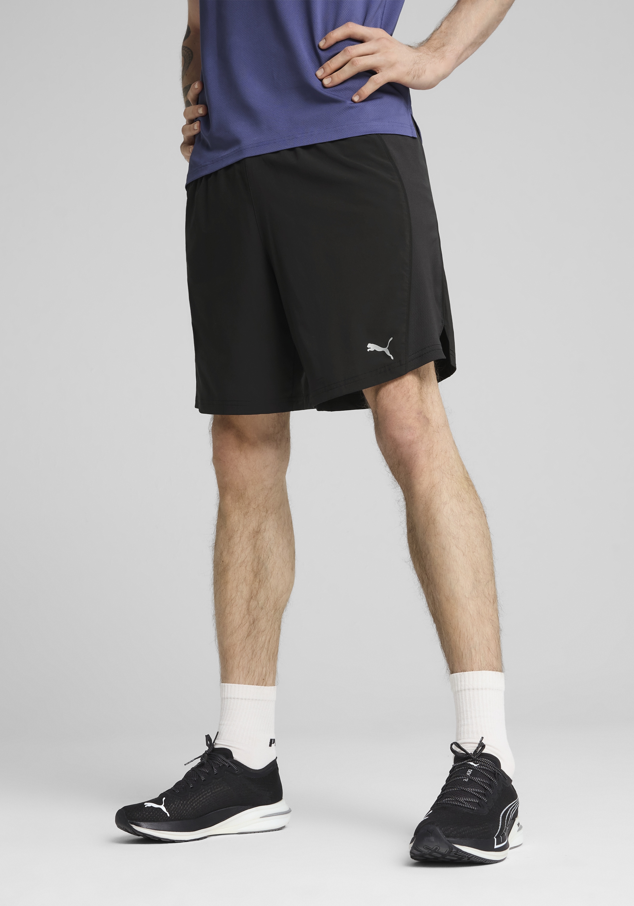PUMA 1100000002199 "M RUN VELOCITY 7 SHORT" mit DryCELL Technologie, atmungsaktiv, Regular Fit
