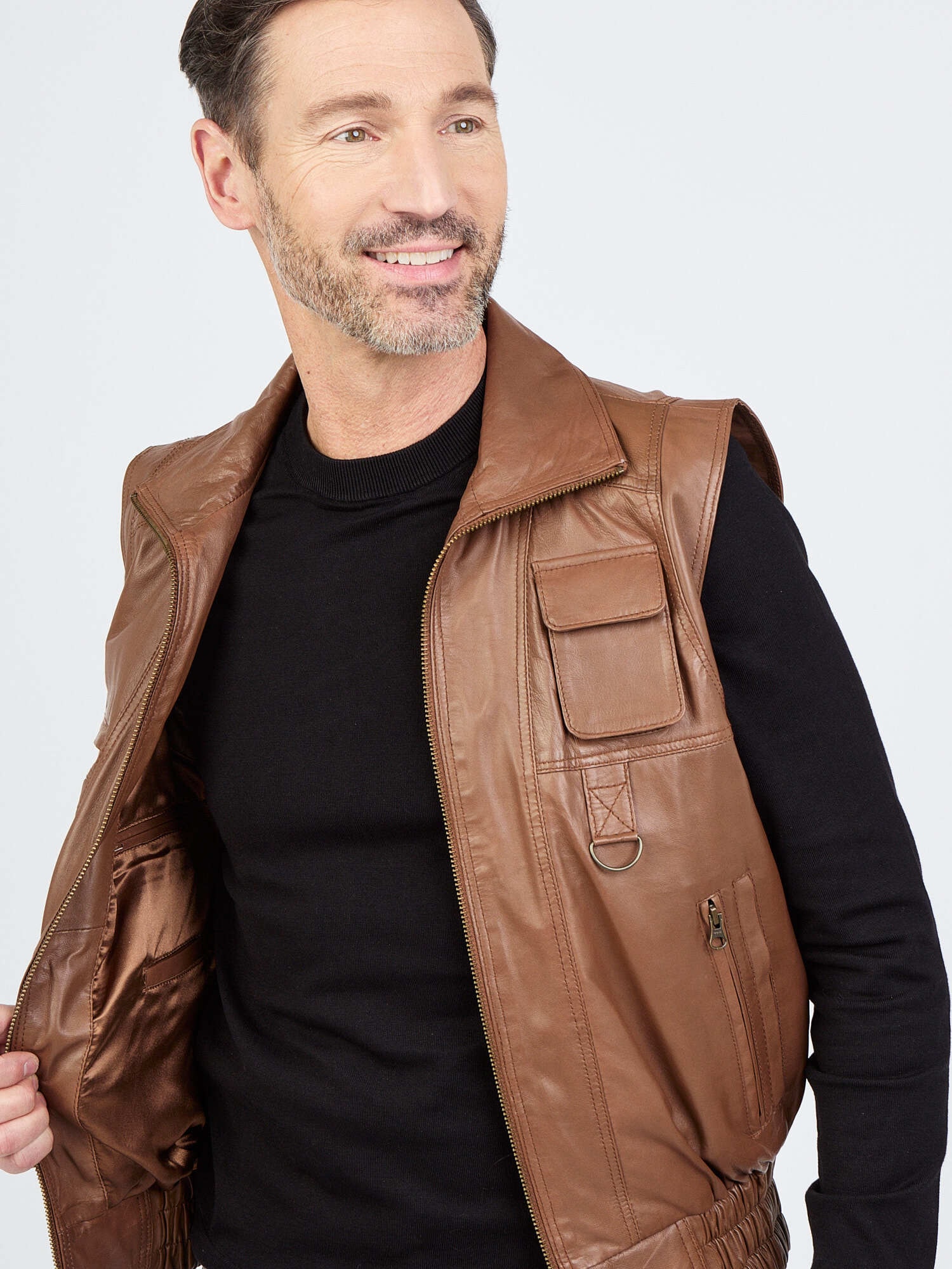 JCC Lederweste »BigVest2«