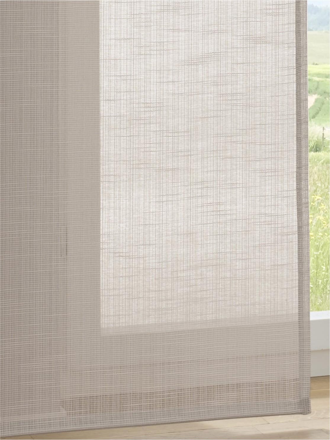 heine home Schiebegardine Klettschiene 1 Stk. tlg.