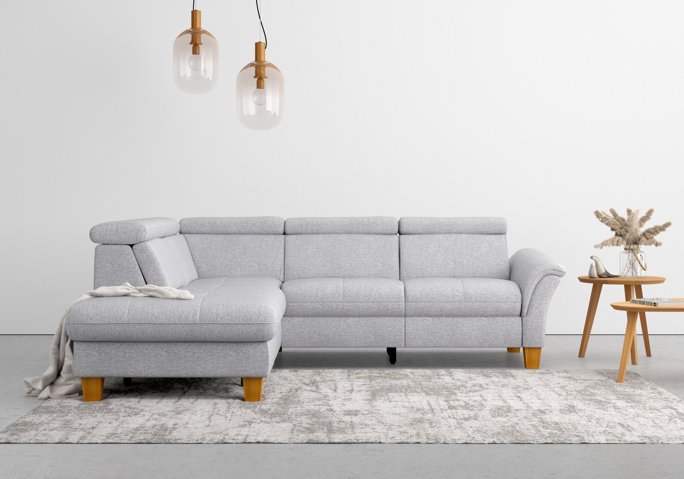 Thumbnail - Home affaire Ecksofa "Lindgren L-Form", wahlweise mit TV-Funktion, Stauraum und Kopfteilverstellung