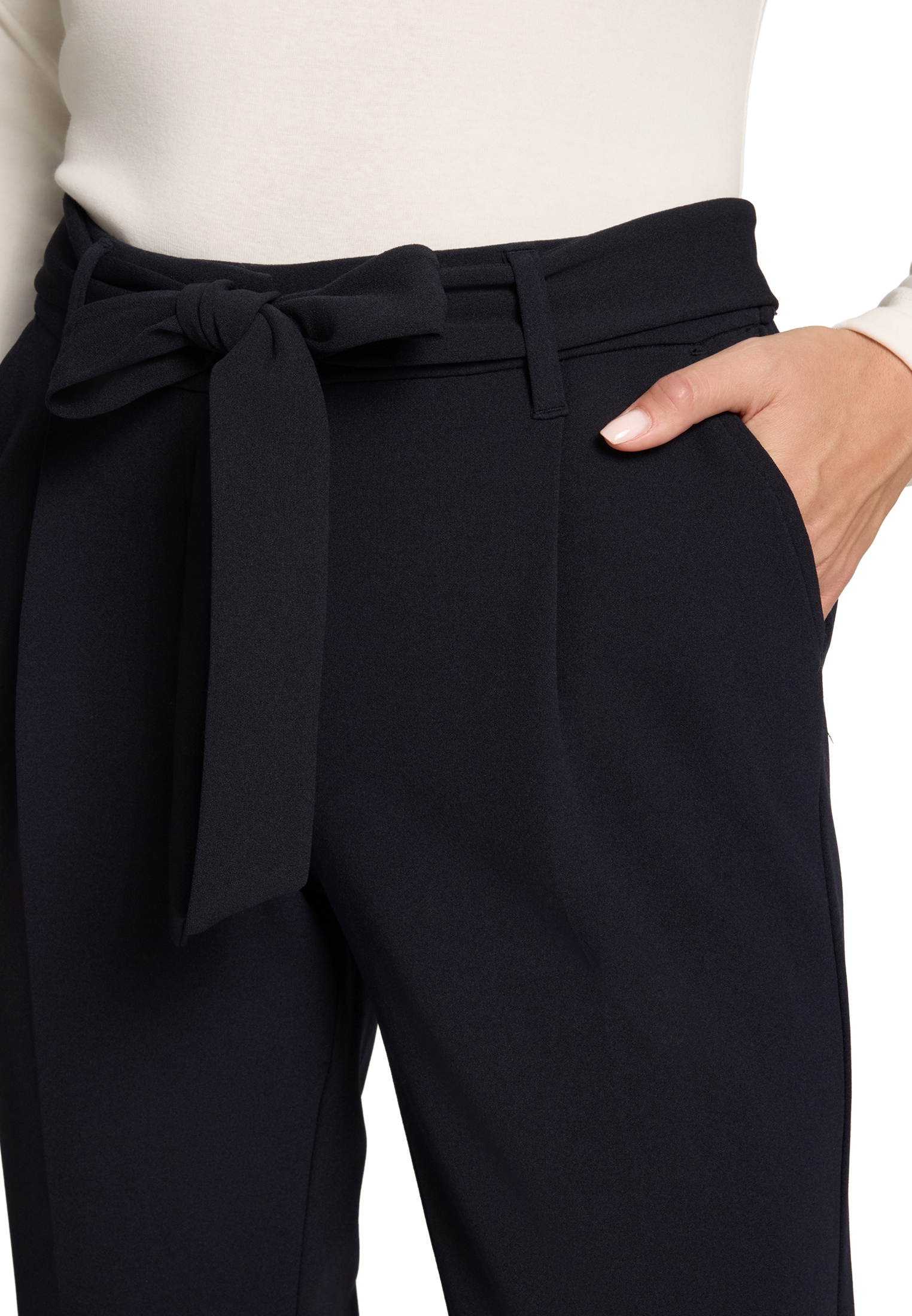 Zero Jerseyhose »Damen mit Bindegürtel 28 Inch«  Gürtel