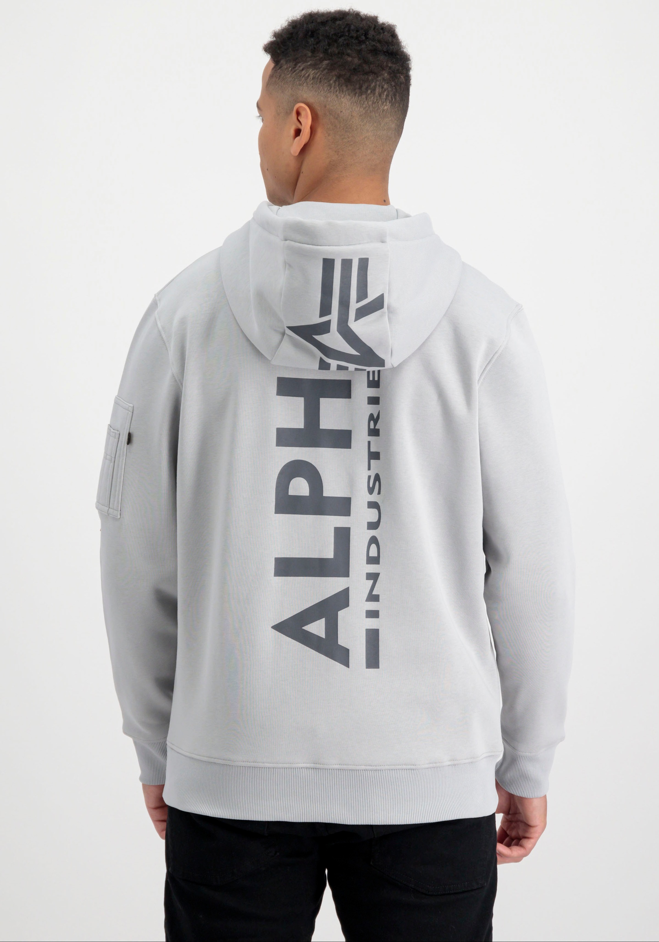 Alpha Industries "BACK PRINT HOODY", Baumwollmischung, regular fit günstig online kaufen