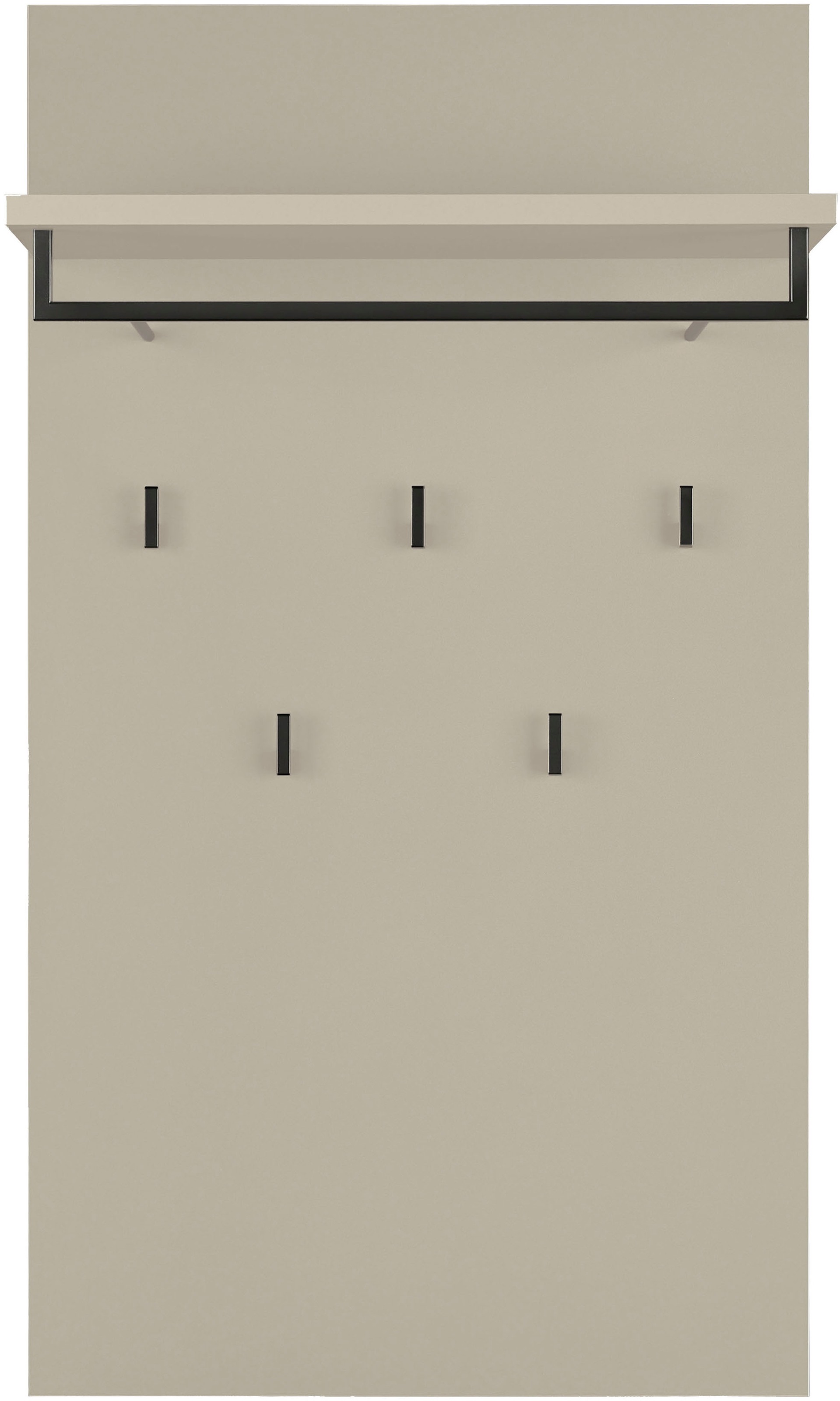 Mäusbacher Garderobenpaneel »Nova Garderobe« mit Kleiderstange und Hutablage BHT 69x123x28 cm