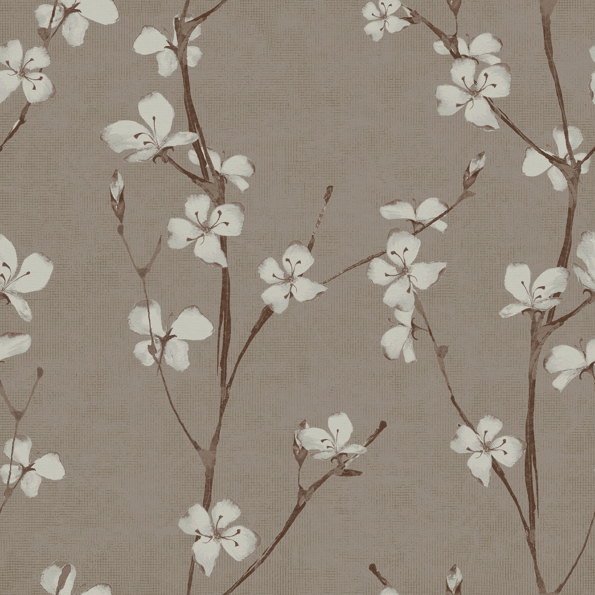 Superfresco Easy Vliestapete »Blumen« neutral geprägt 10mx52cm (ca. 5m2)