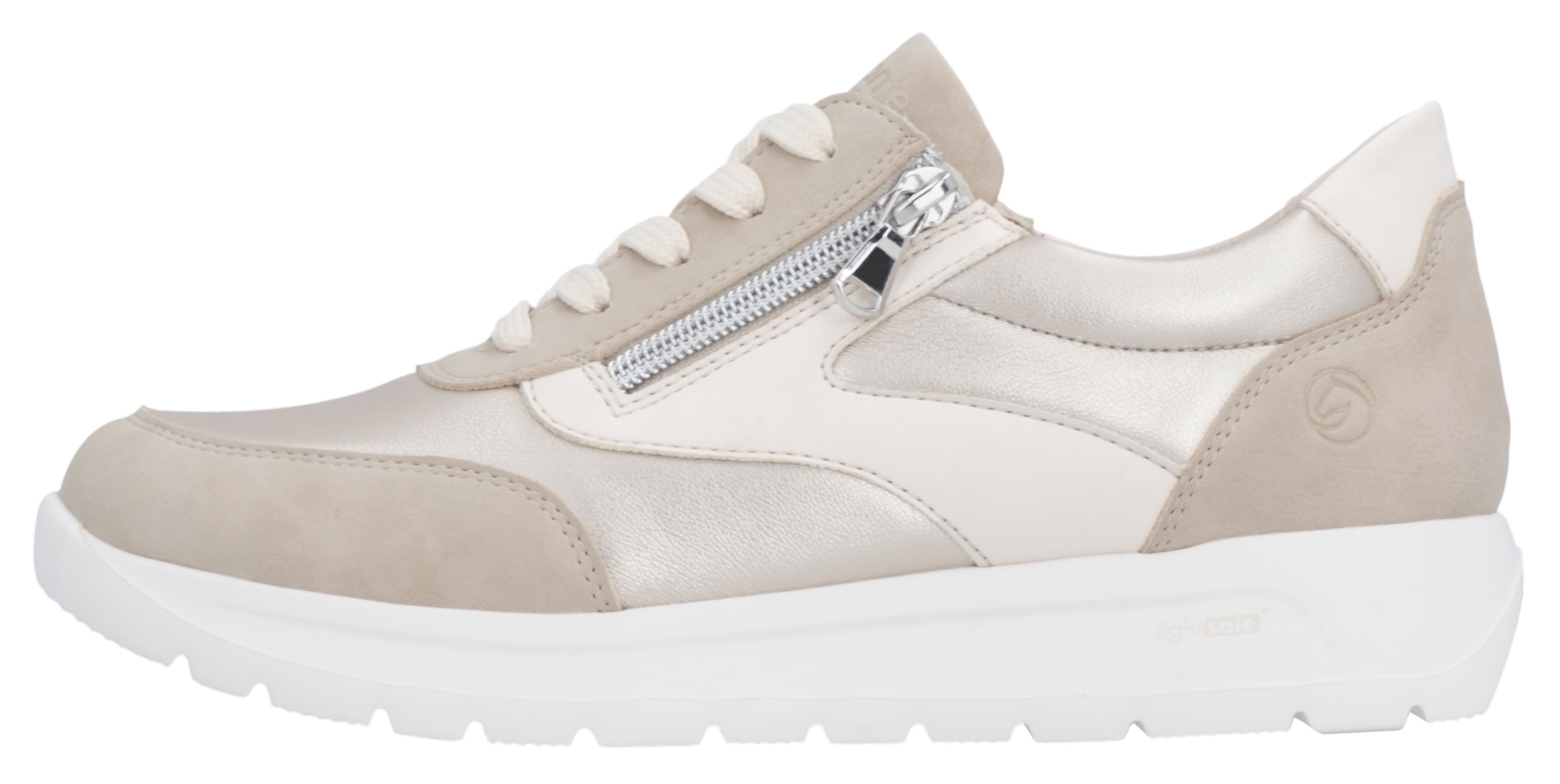 Remonte Wedge Sneaker Beige-Cream Size 37 9