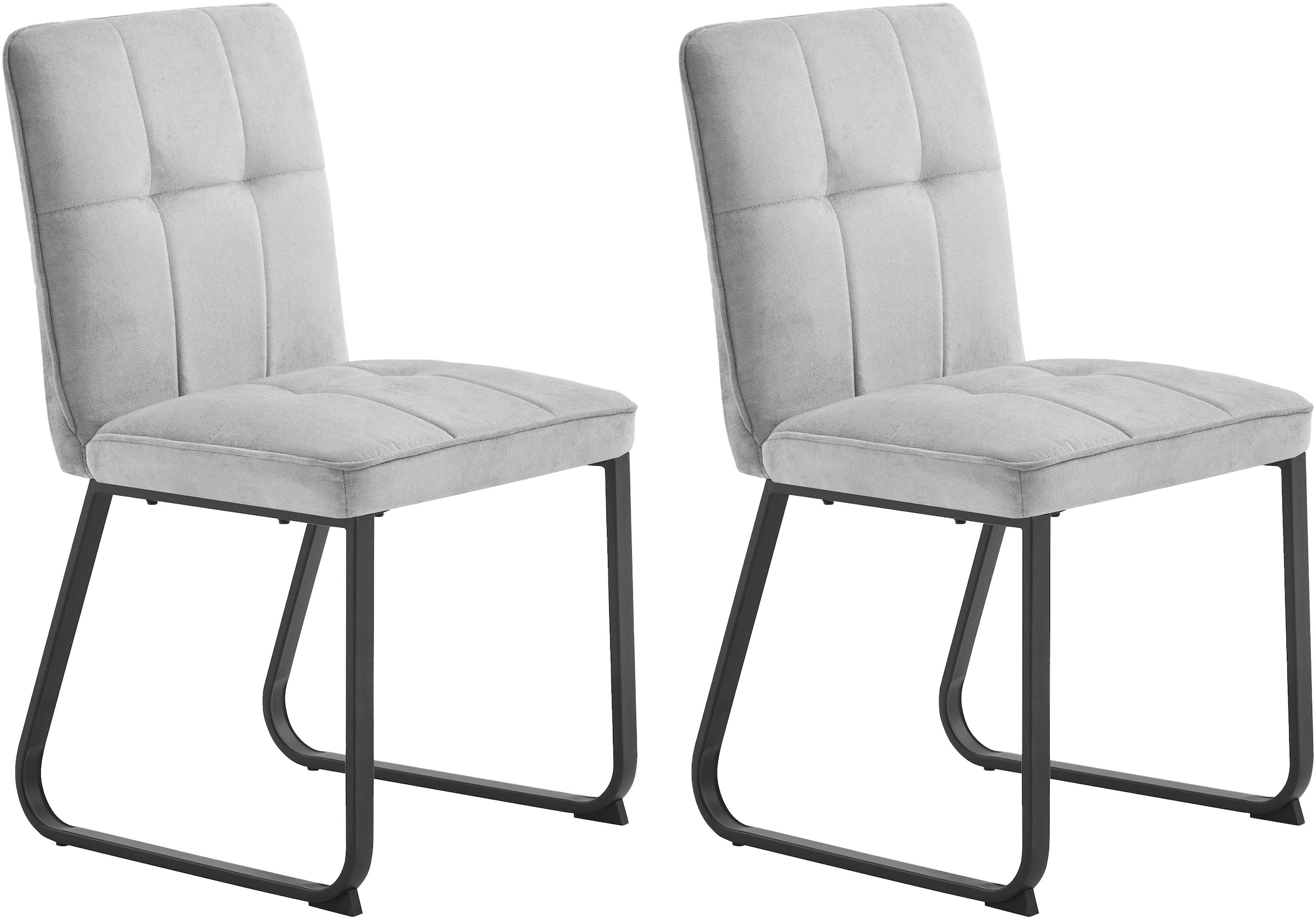 byLIVING Esszimmerstuhl "Talea" (Set) 2 Stk.Nosagfederung im Sitz, Cord Sto günstig online kaufen