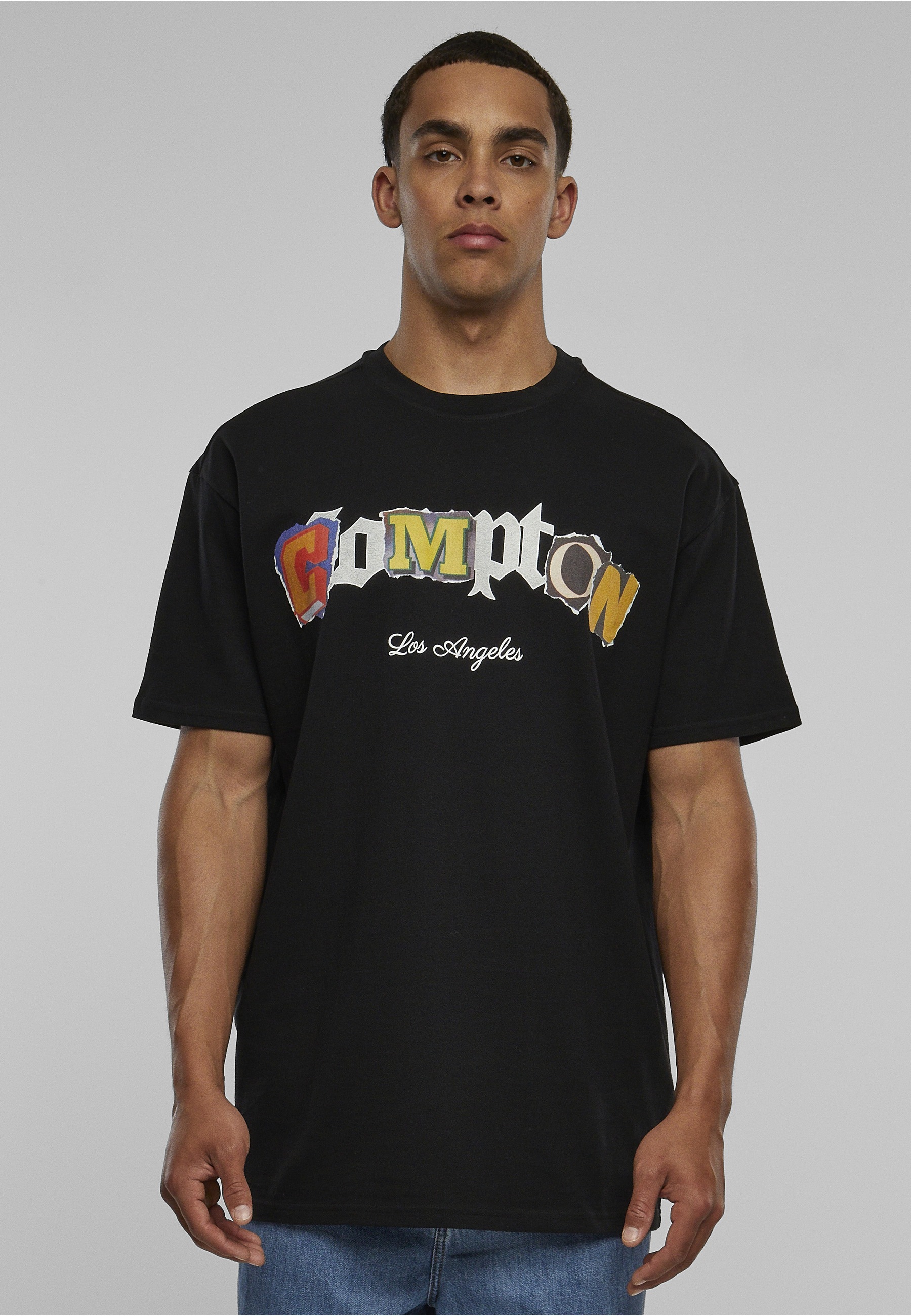 Thumbnail - Upscale by Mister Tee T-Shirt "Upscale by Mister Tee Unisex Compton L.A. Oversize Tee" 1 Stk.