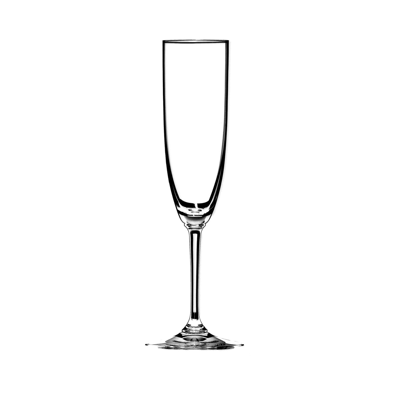 RIEDEL THE WINE GLASS COMPANY Champagnerglas »Champagner-Flöten Vinum 160 ml 2er Set transparent« Spülmaschinenfest
