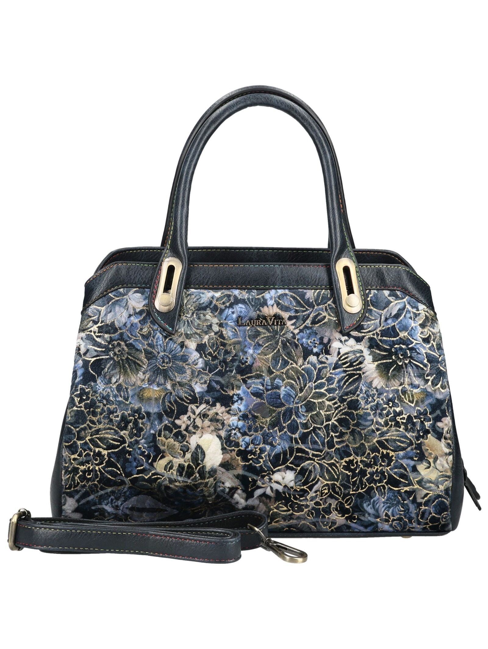 LAURA VITA Henkeltasche "LAURA VITA Taschen Lederimitat/Textil"