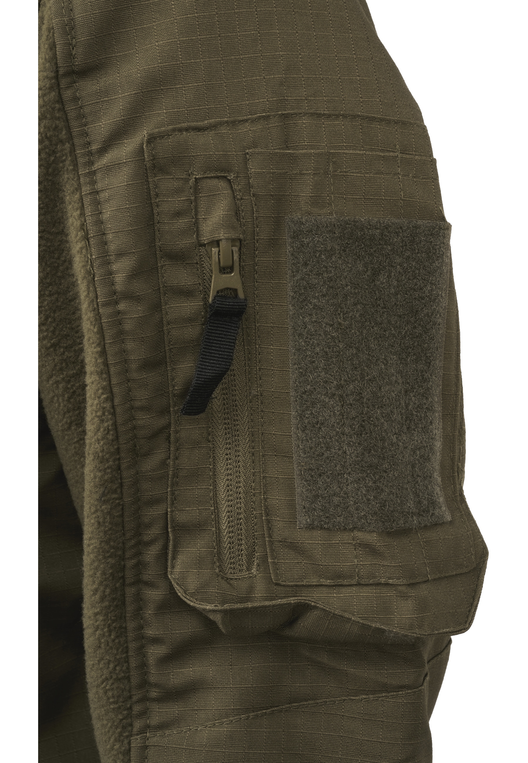 Brandit Fleecejacke »Brandit Herren Fleecejacket Ripstop« 1 Stk. tlg. ohne Kapuze