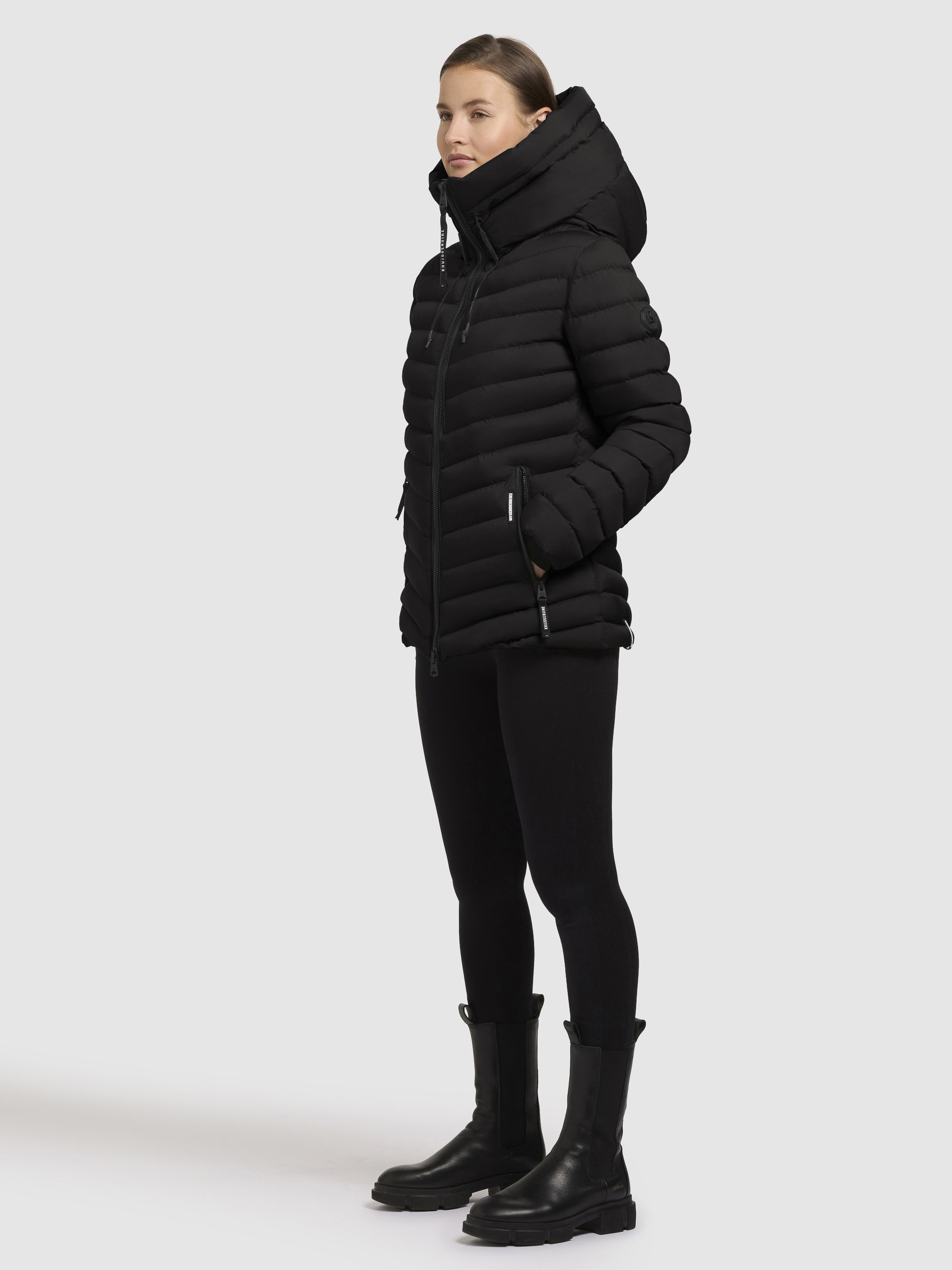 khujo Steppjacke »PACE« mit Kapuze