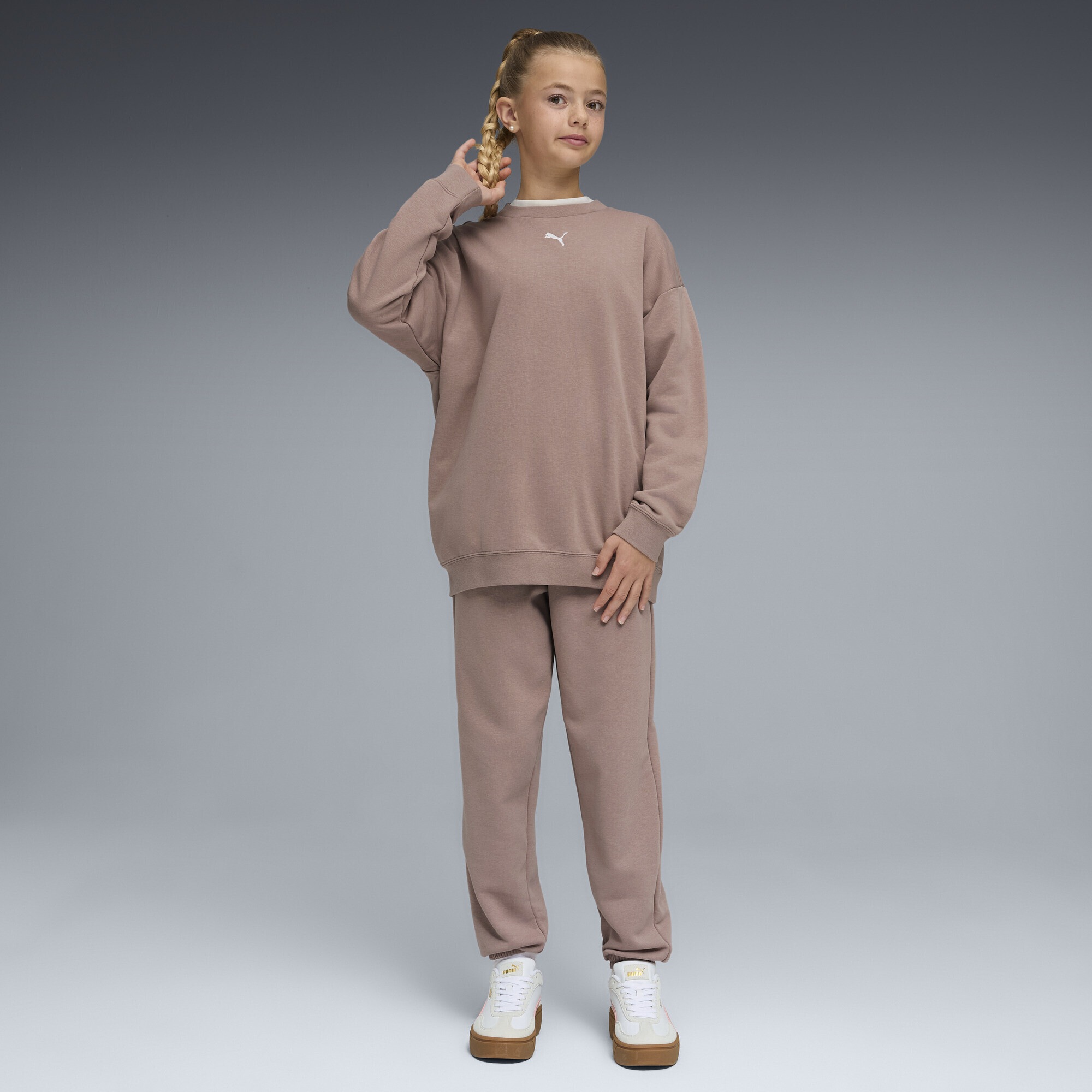 PUMA Jogginganzug »Loungewear Oversized Trainingsanzug Mädchen«