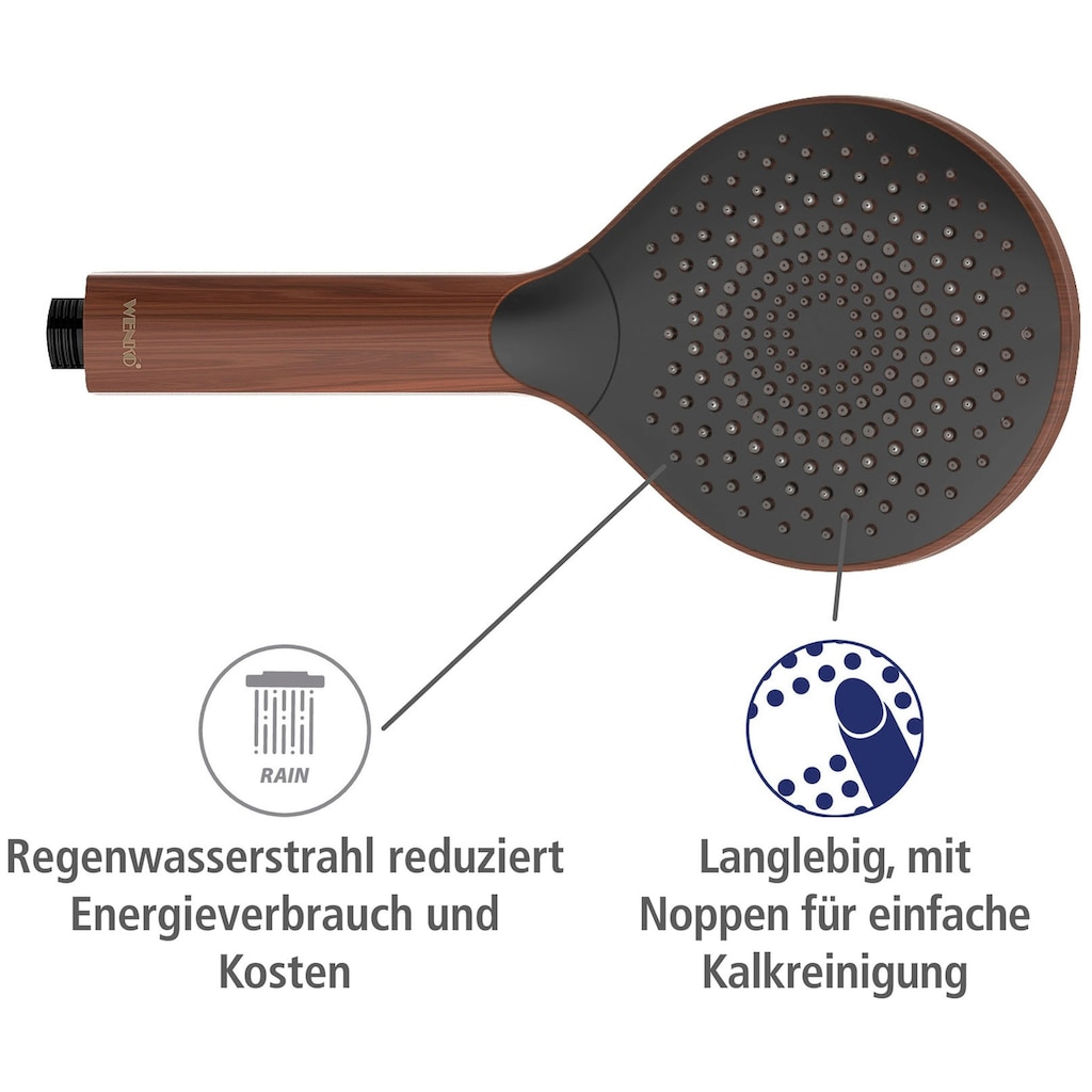 WENKO Handbrause »Watersaving«, (1 tlg.)