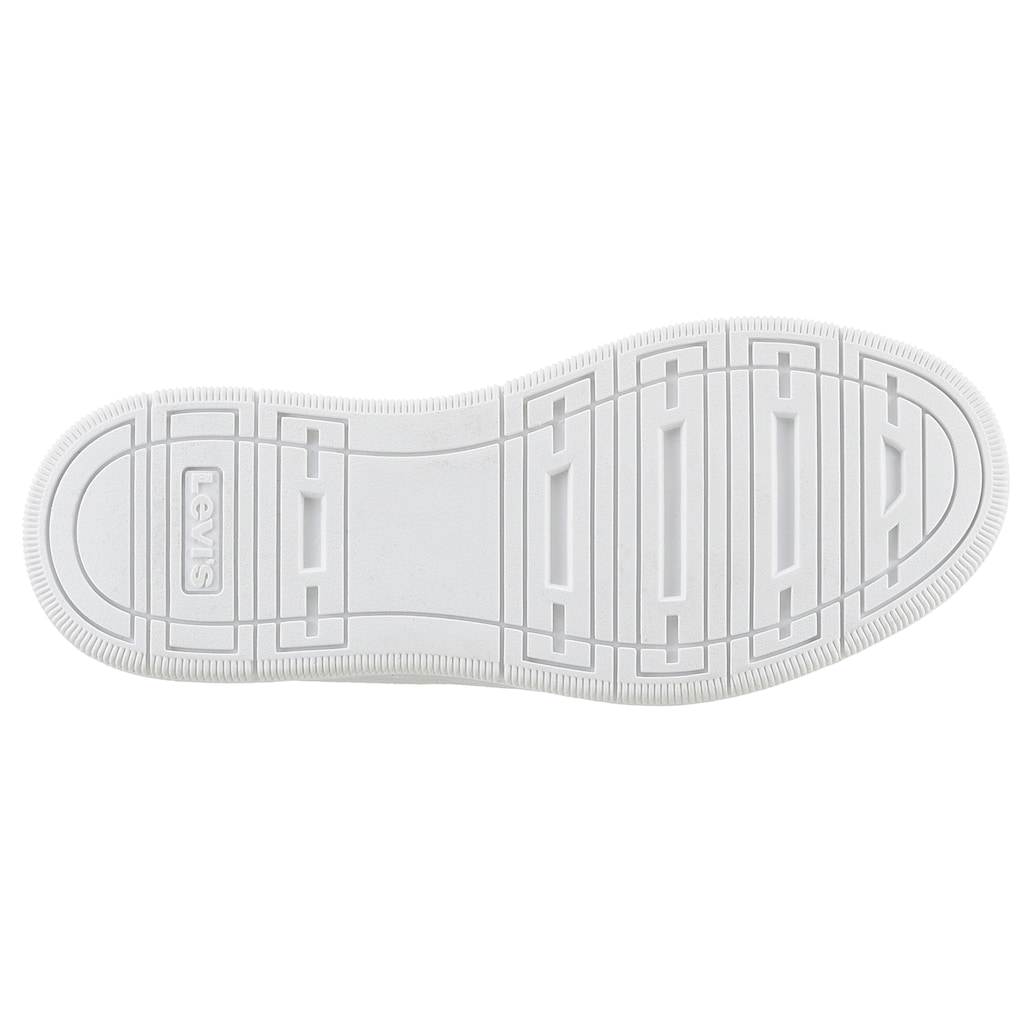 Levi's® Kids Sneaker »MAUI LIGHT«, mit Gummi beschichtete Vorderkappe, Freizeitschuh, Halbschuh, Schnürer