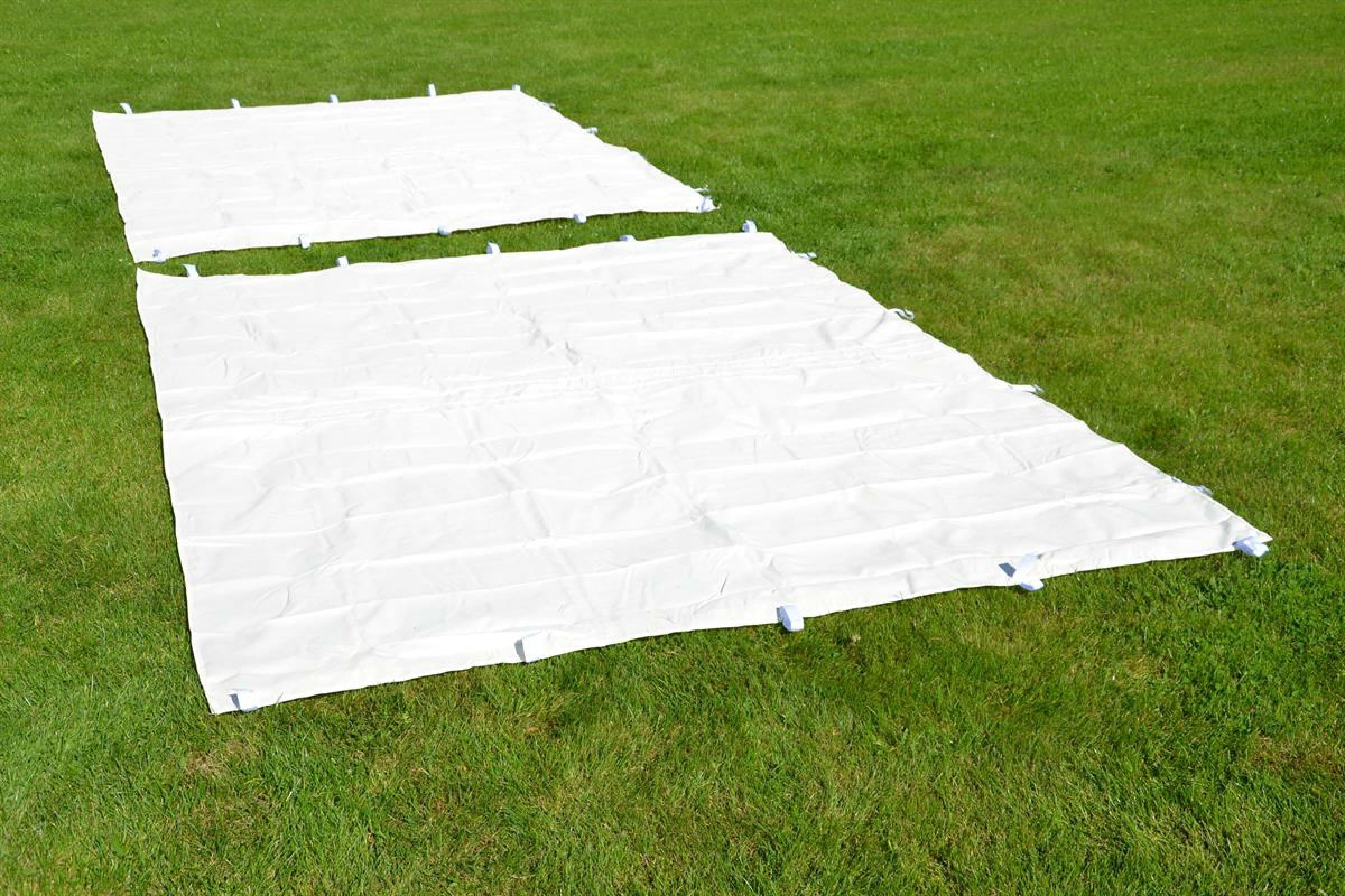 VCM Pavillon »Falt Pavillon 3x3m champagner+2 Seitenteile«