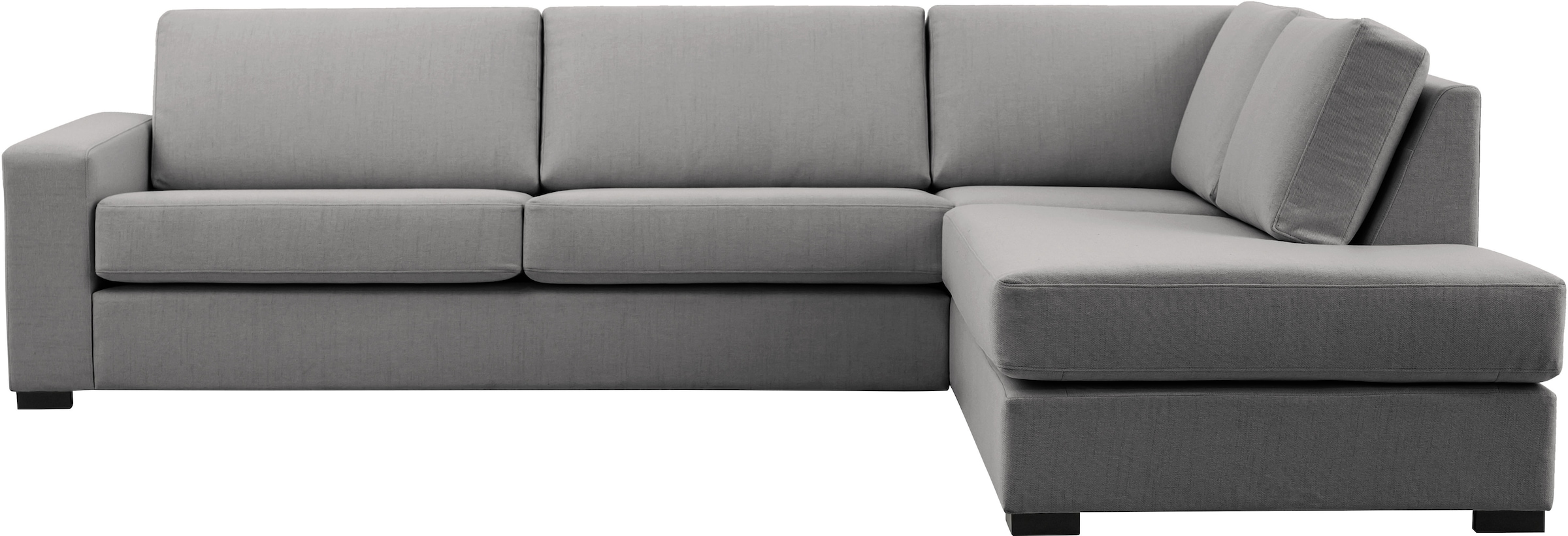 Home affaire Ecksofa »Branwell«, Breite 304 cm, Struktur fein, mit Wellenunterfederung