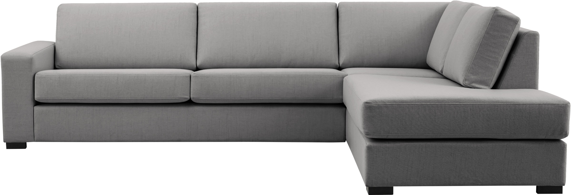 Home affaire Ecksofa "Branwell", Breite 304 cm, Struktur fein, mit Wellenun günstig online kaufen