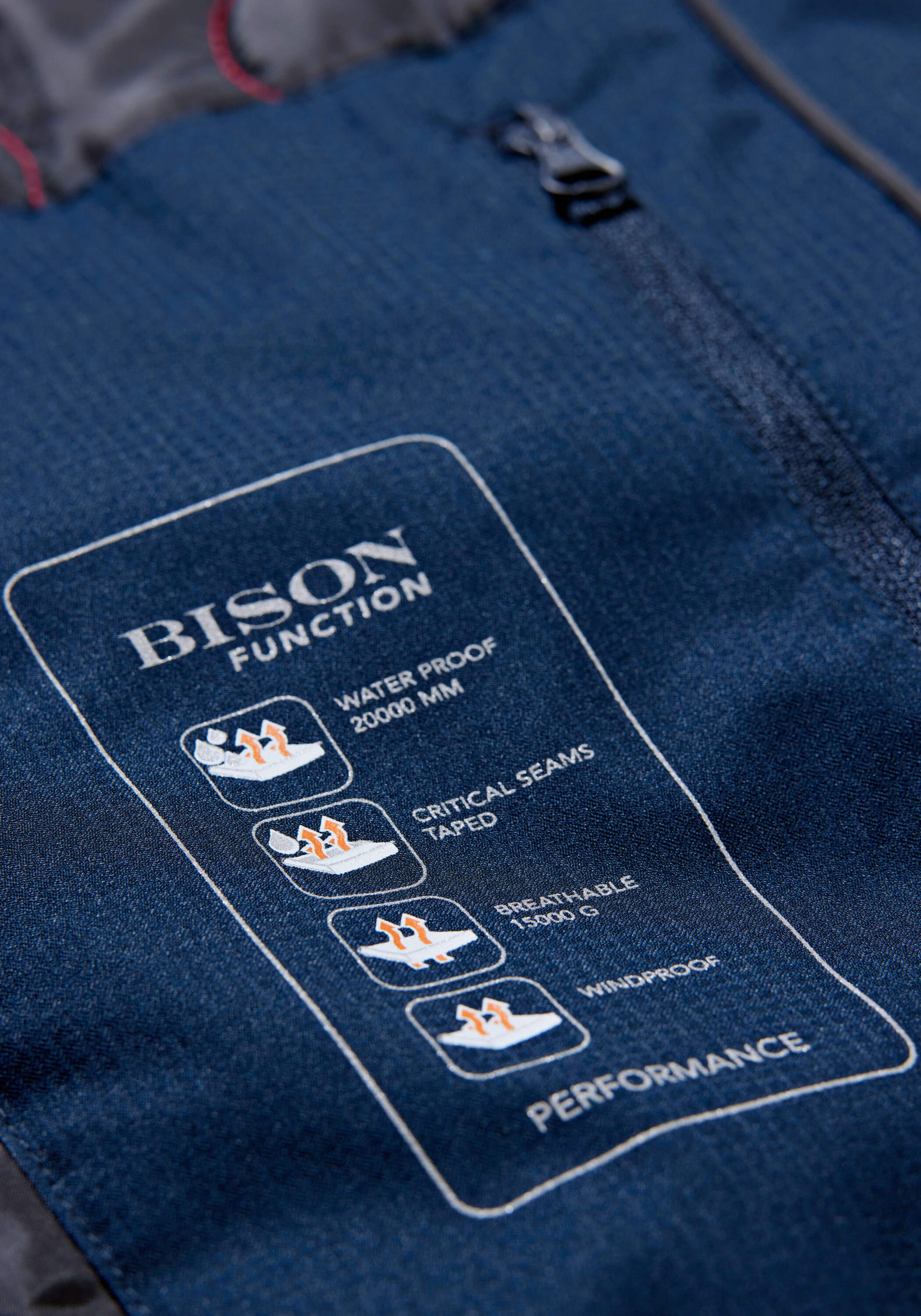 BISON Funktionsjacke »BISON Funktionelle Jacke«