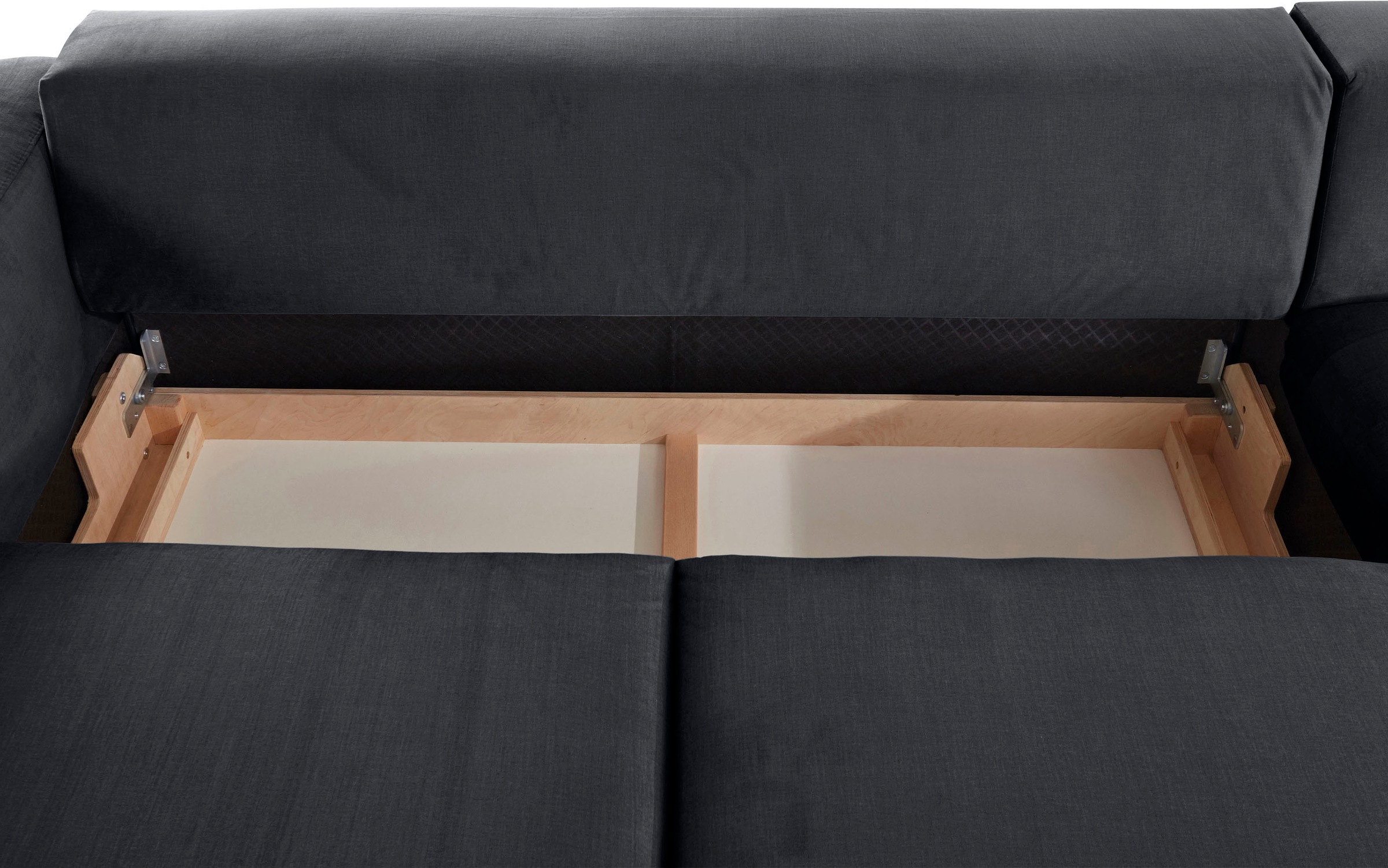 Places of Style Ecksofa »Bloomfield, bequem und elegant, OTTOs Choice, L-Form«, wahlweise mit Bettfunktion und Bettkasten