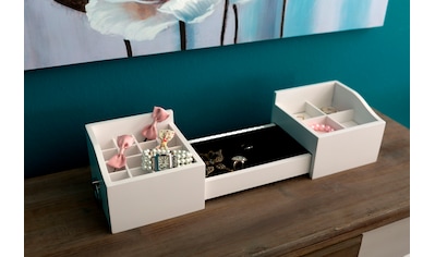 Myflair Möbel & Accessoires Kosmetikbox »Marlisa, weiß«, ausziehbar, auch ideal als... kaufen
