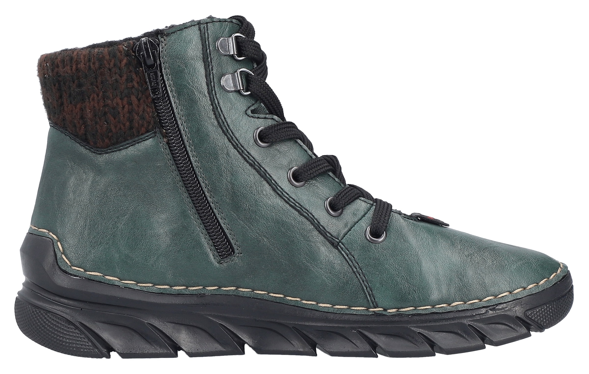 Rieker Winterboots, Schnürboots, Stiefelette mit Innenreißverschluss