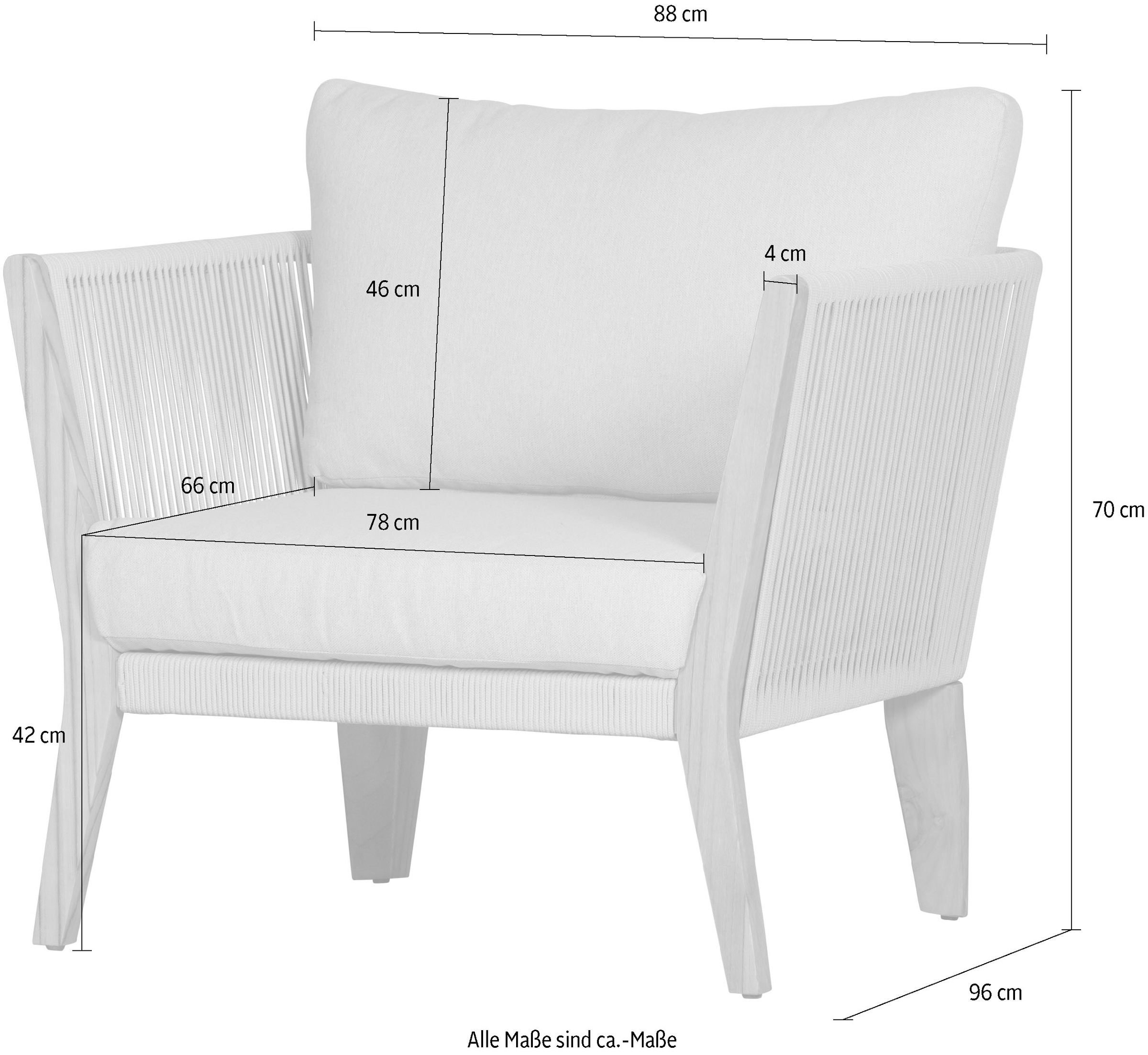 WOOOD Armlehnstuhl ()