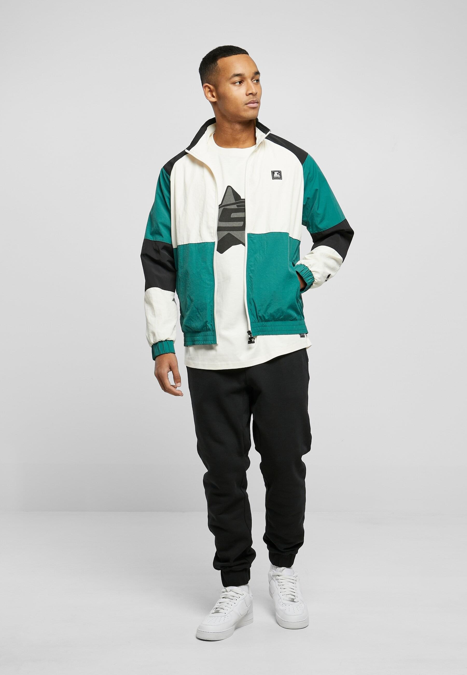 Starter Black Label Allwetterjacke »Starter Black Label Herren Starter Color Block Retro Jacket«, (1 St.), ohne Kapuze